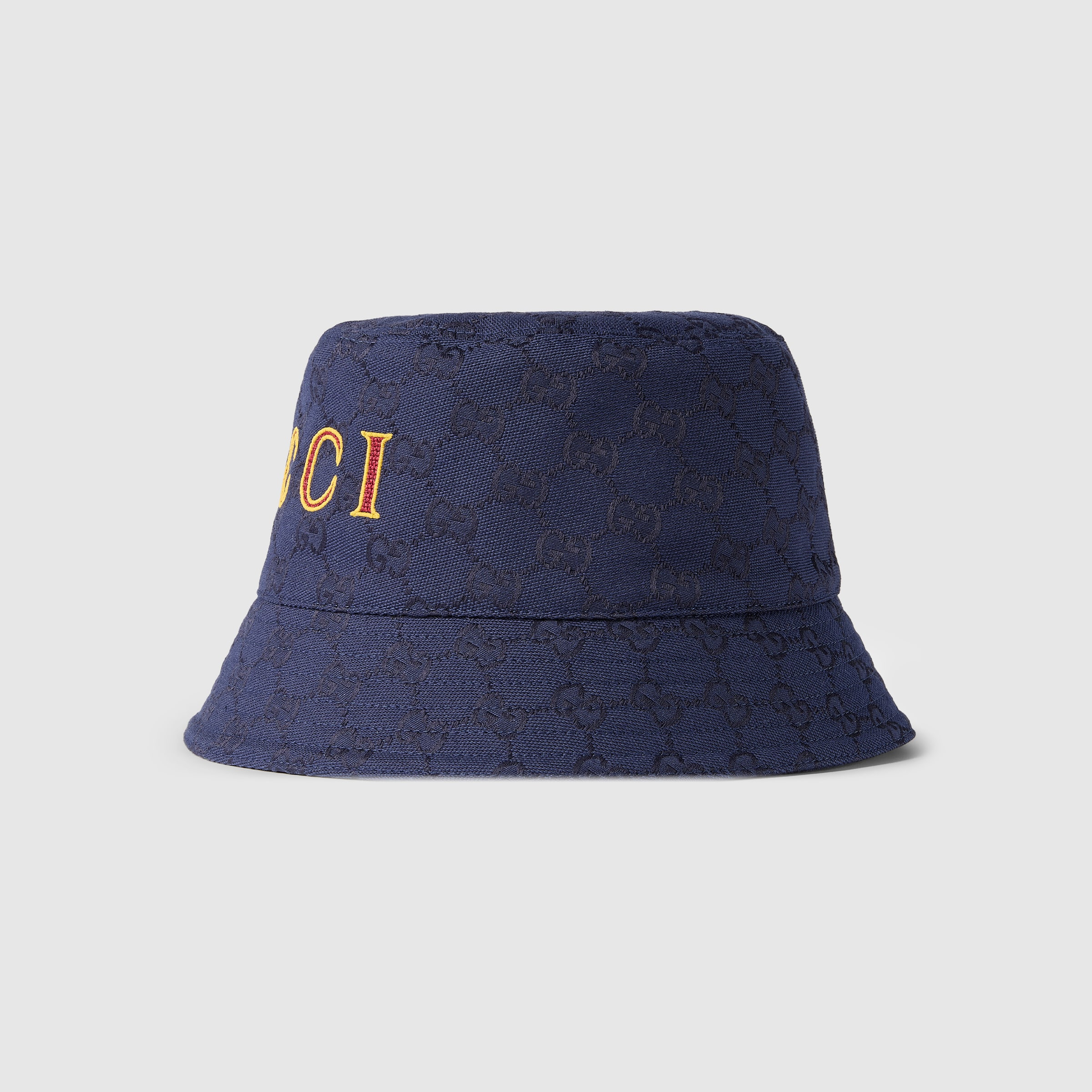 GG cotton canvas jacquard bucket hat - 2