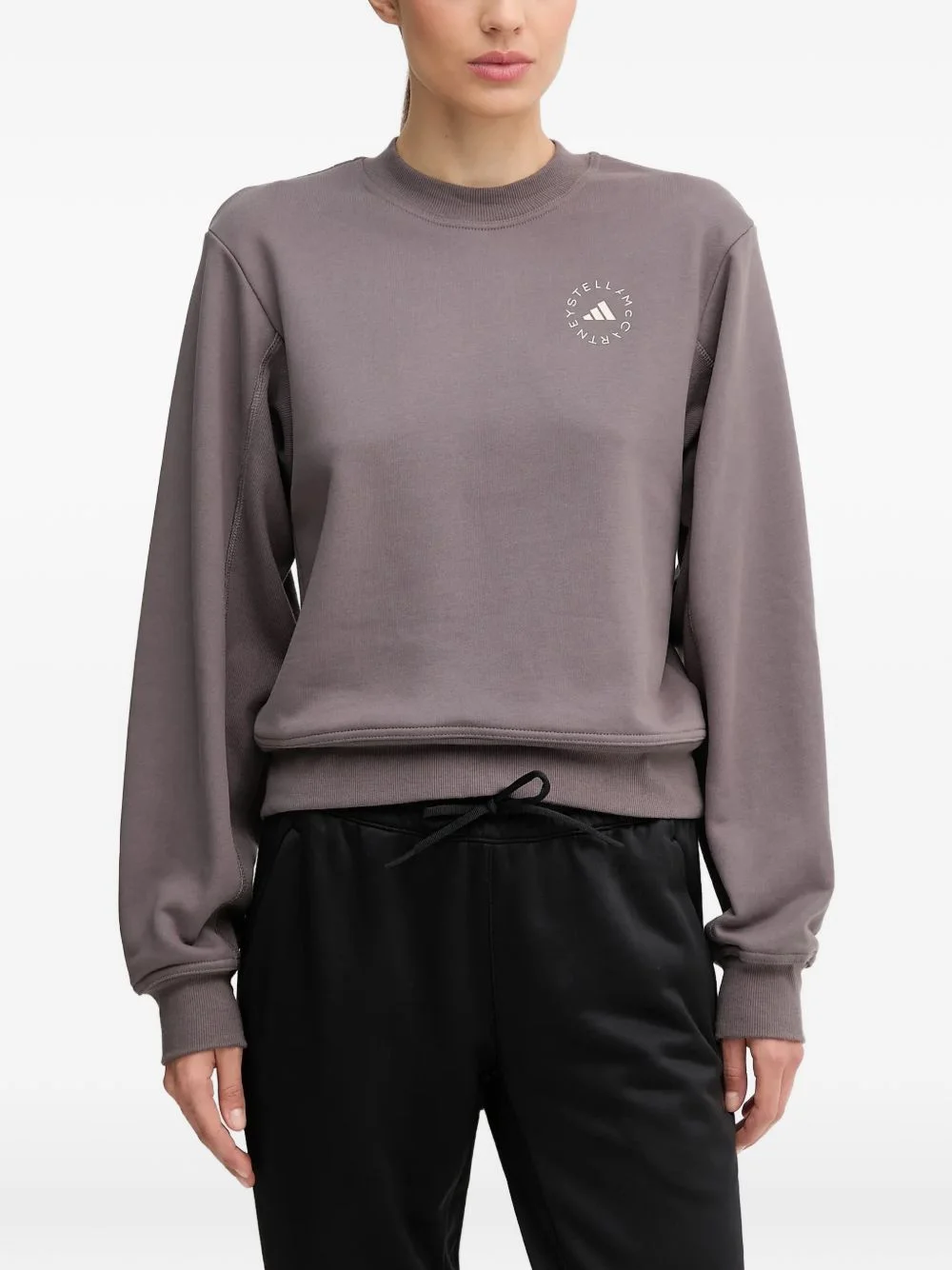 crew-neck training sweater - 1