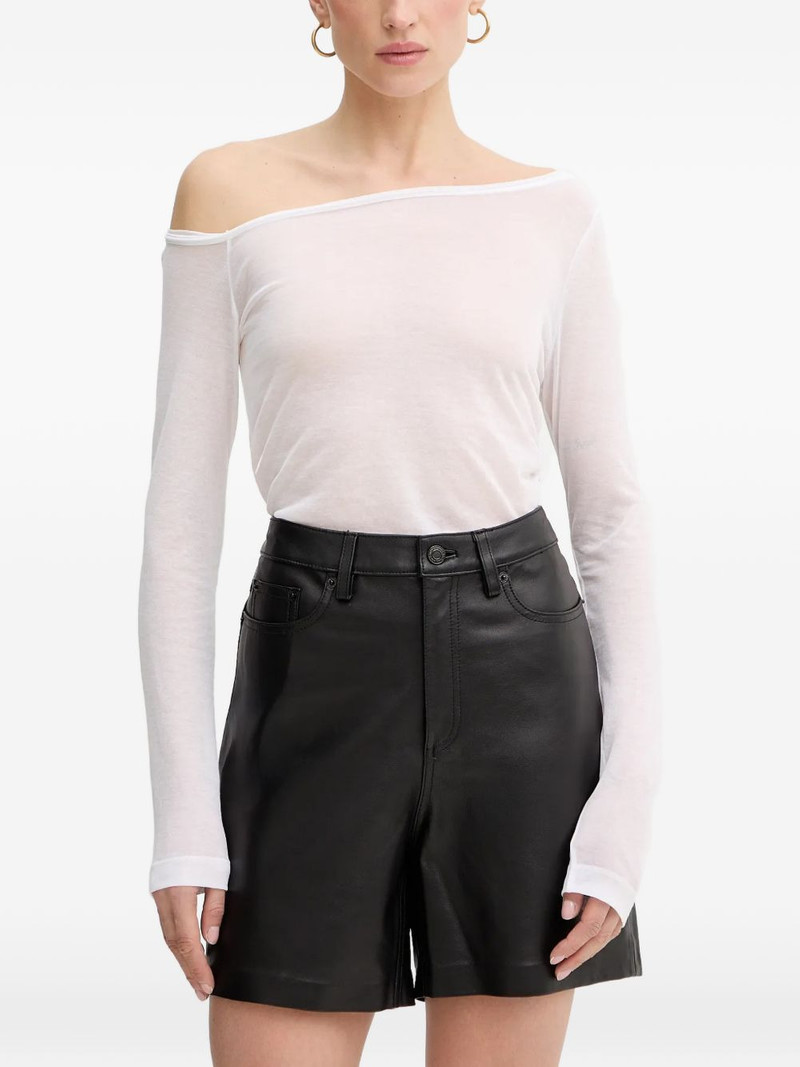 semi-sheer T-shirt 1