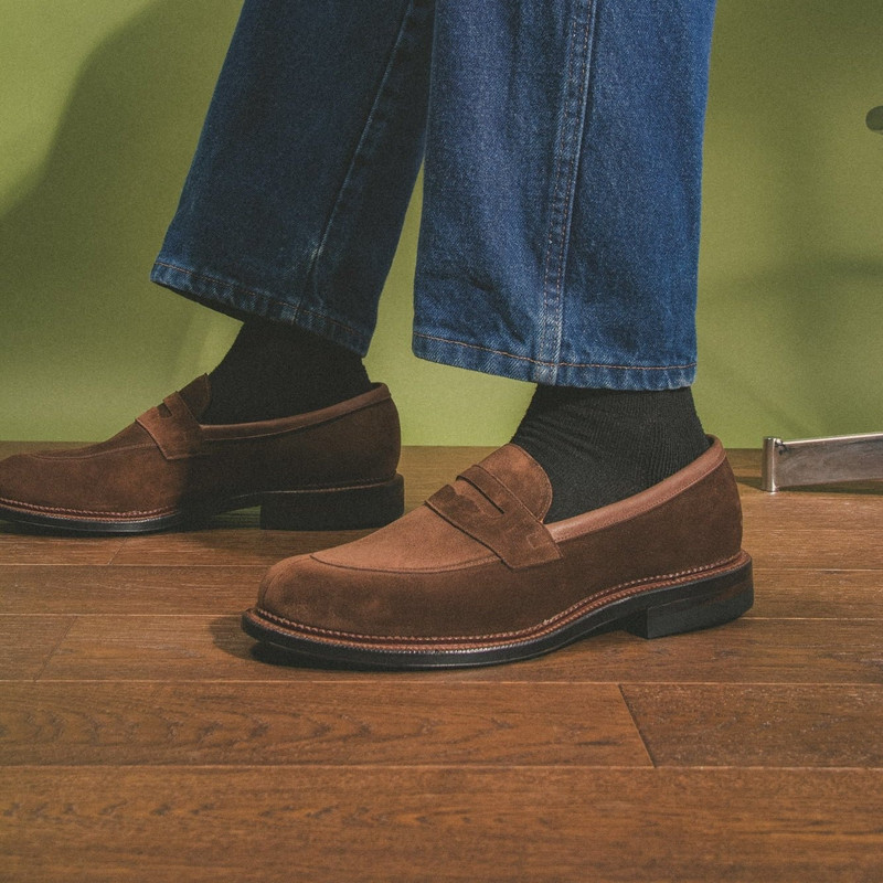 Bristol - Sepia Janus Calf Suede 4