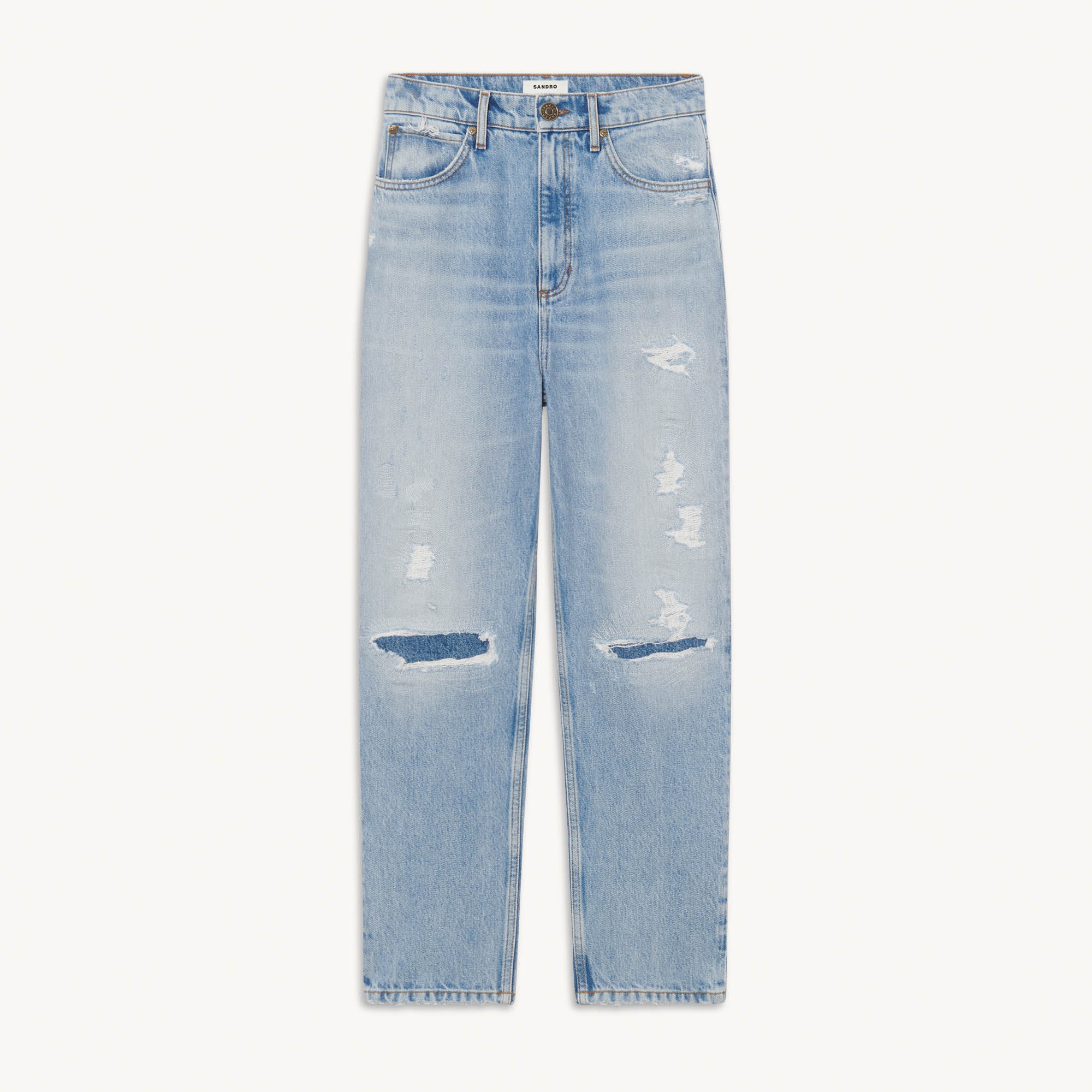 Boyfriend-cut jeans - 1