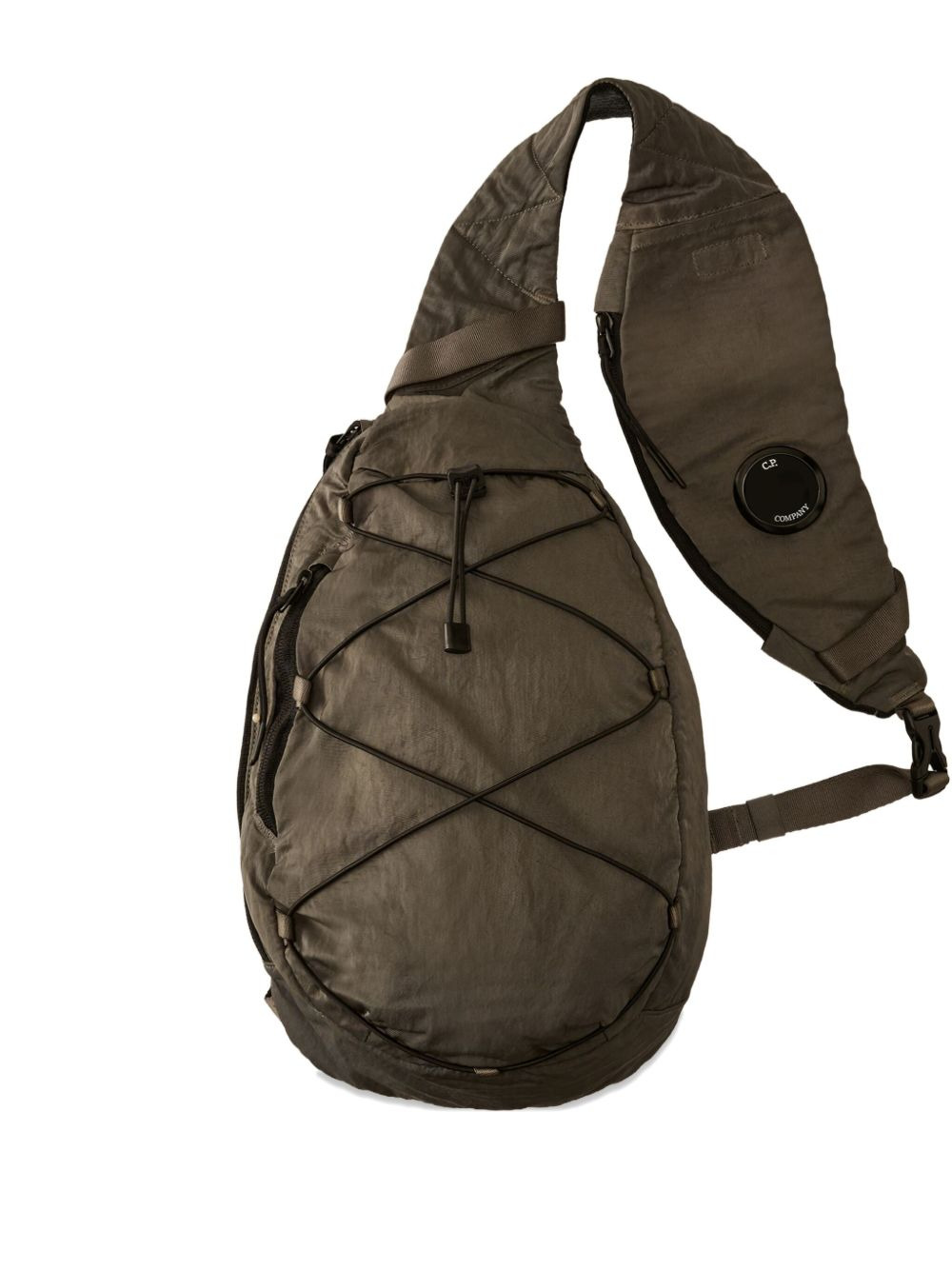 drawstring single-strap backpack - 1