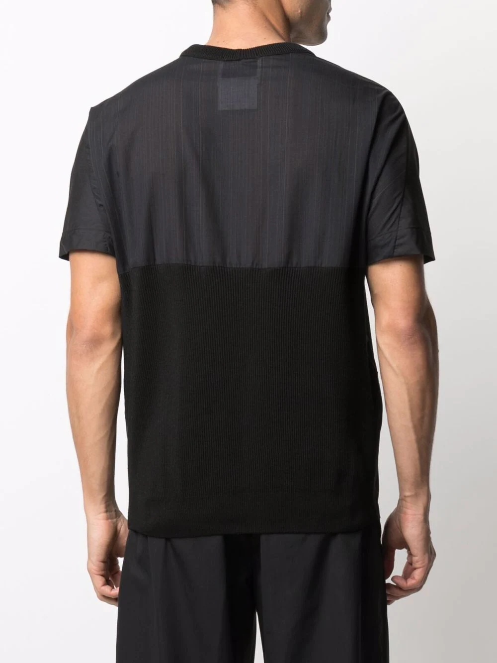 Domino panelled T-shirt - 4