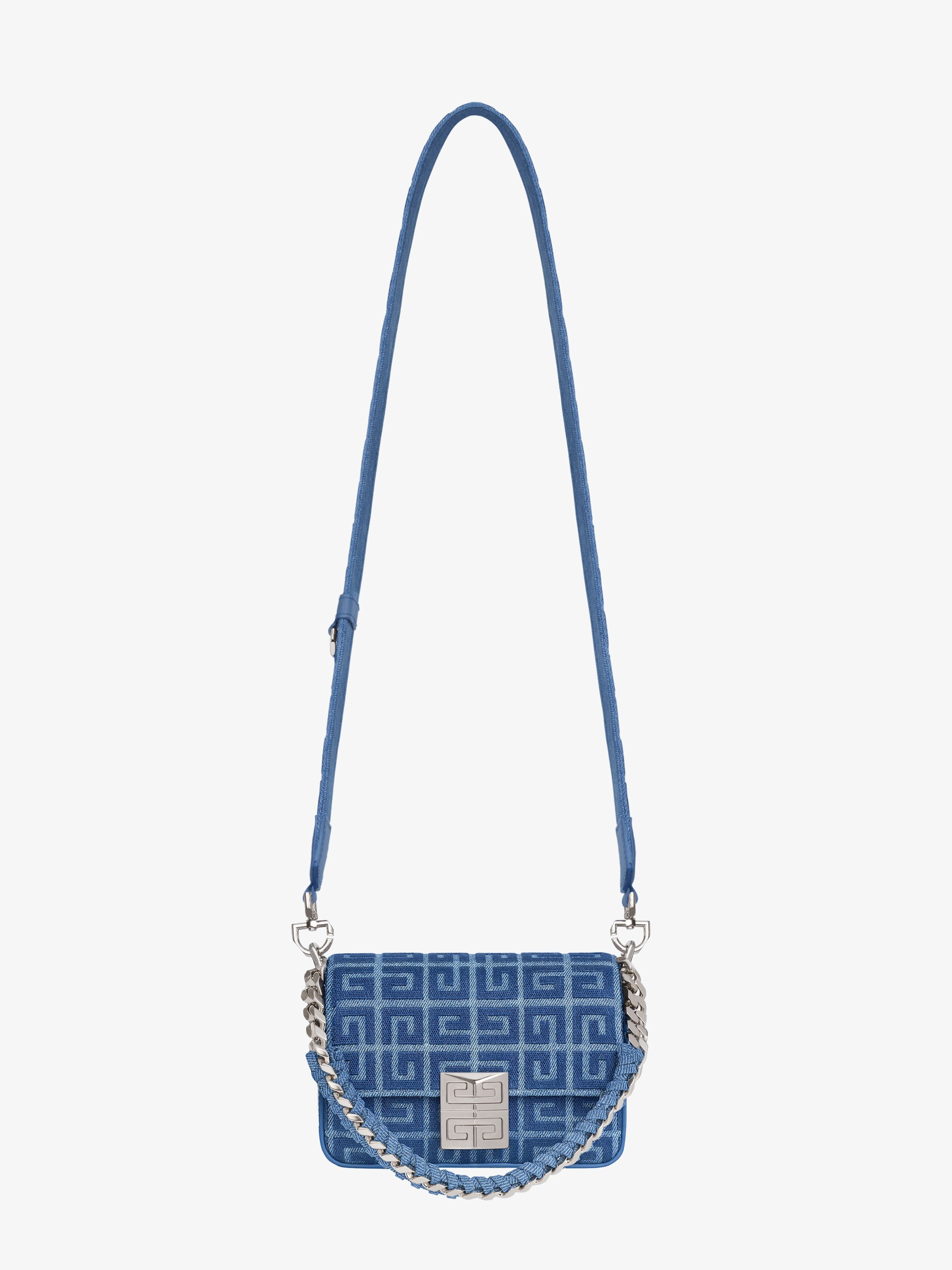 SMALL 4G BAG IN 4G DENIM WITH CHAIN - 3