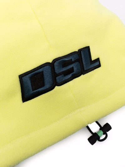 Diesel logo fleece balaclava outlook