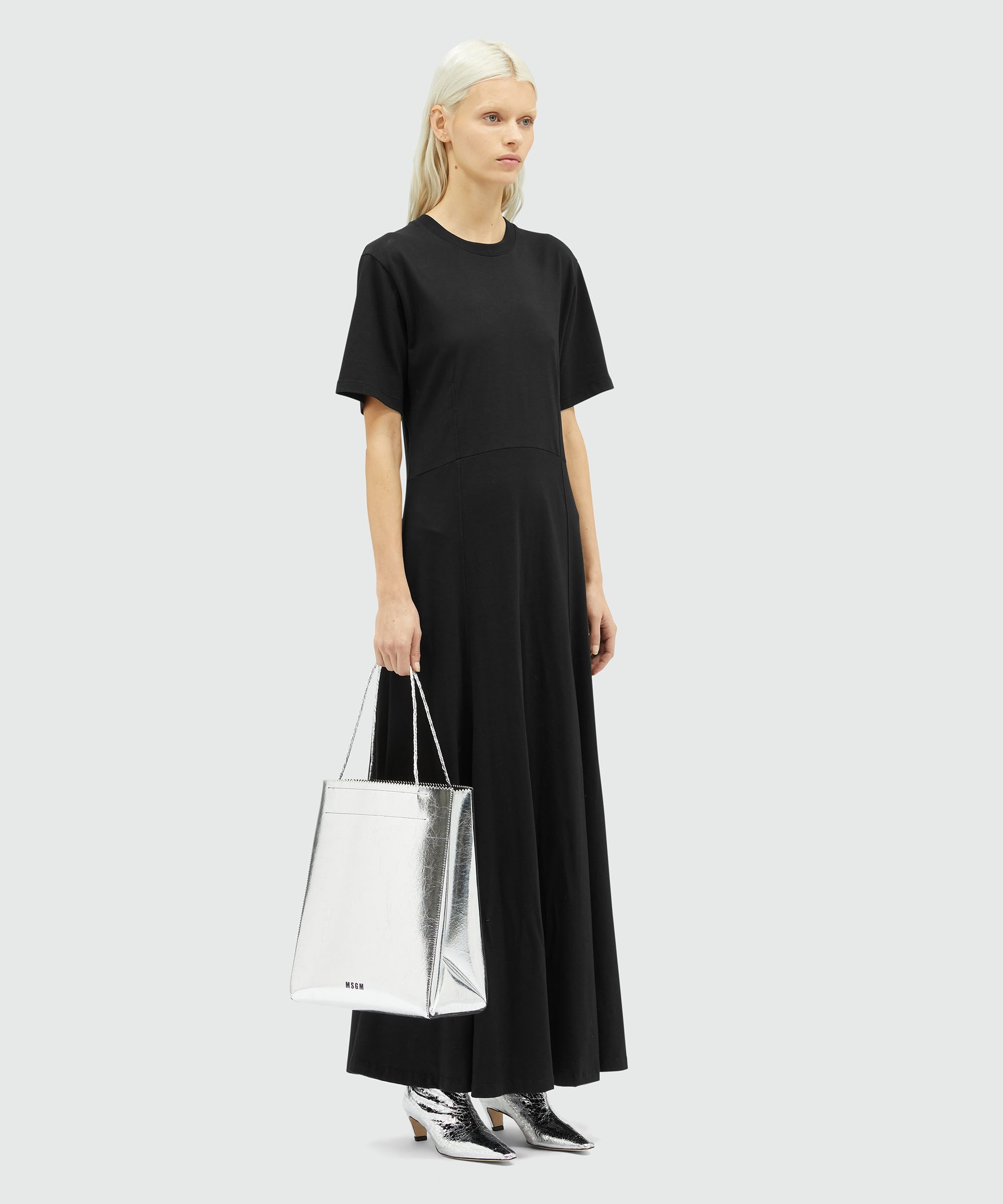 Jersey T-shirt dress - 4