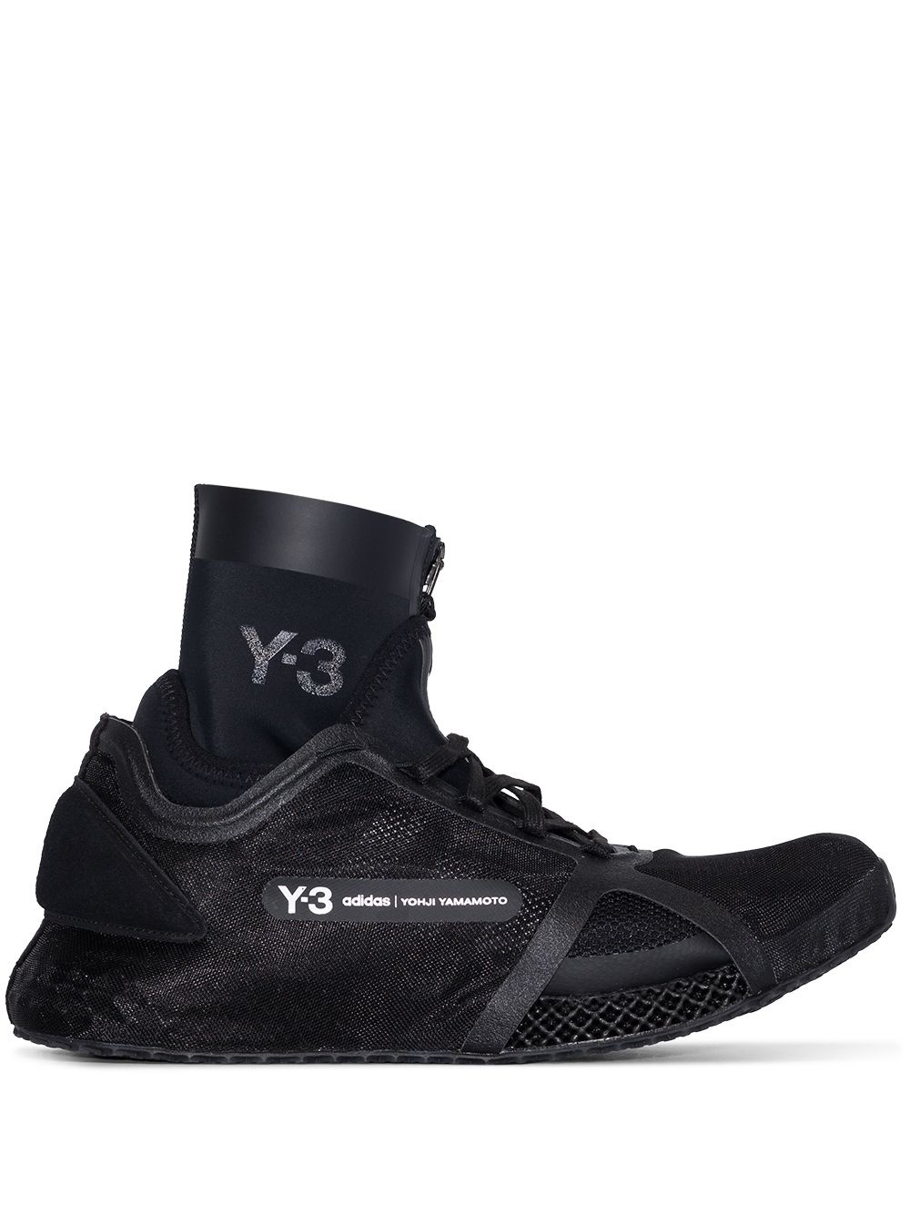 Y-3 RUNNER 4D IOW BLK SNKR - 1