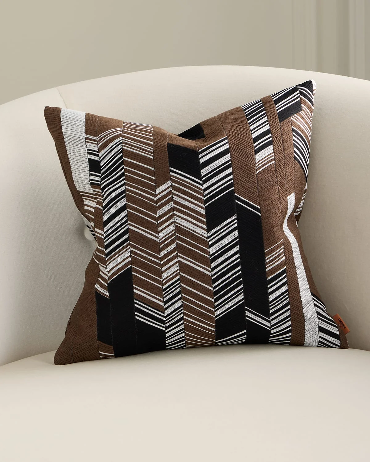 Rafia Cushion, 16" Square - 1