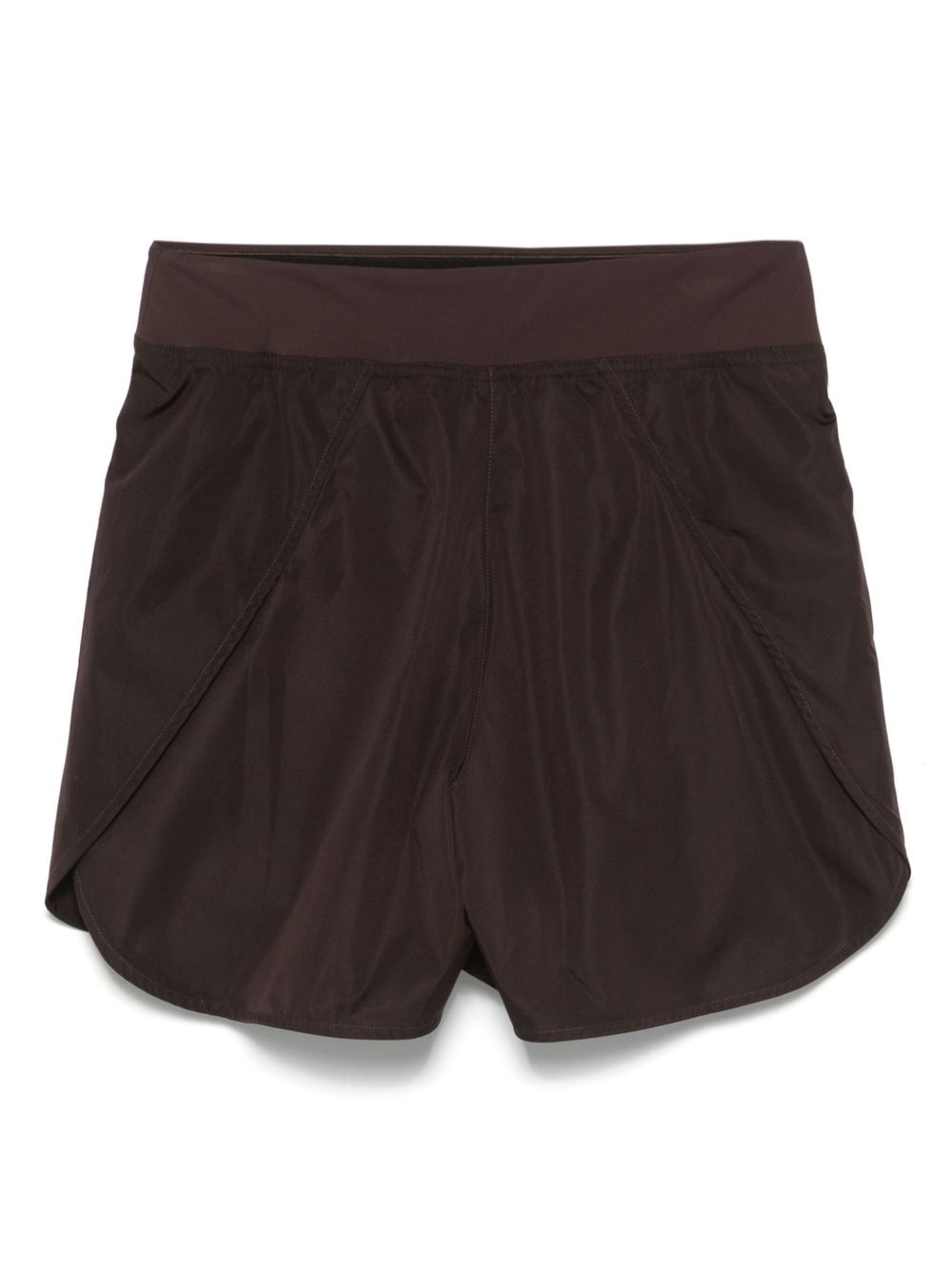 logo-print track shorts - 2
