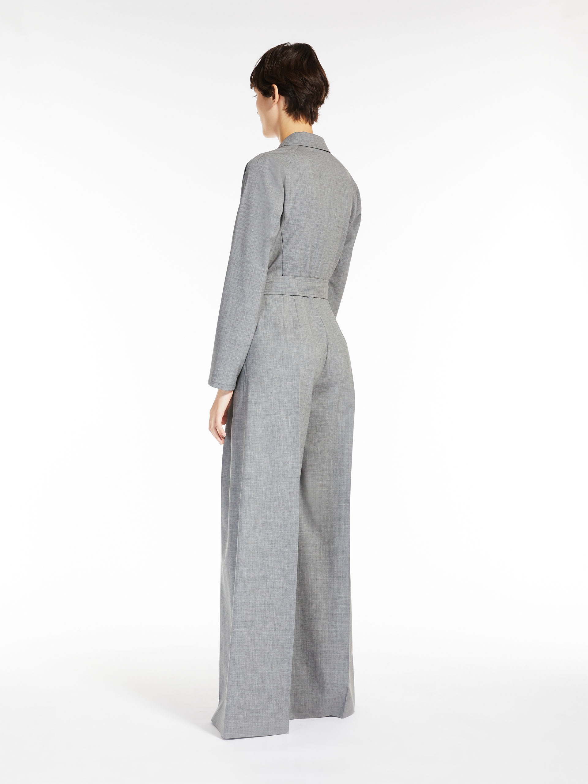 RUM Wool shirt-style jumpsuit - 4