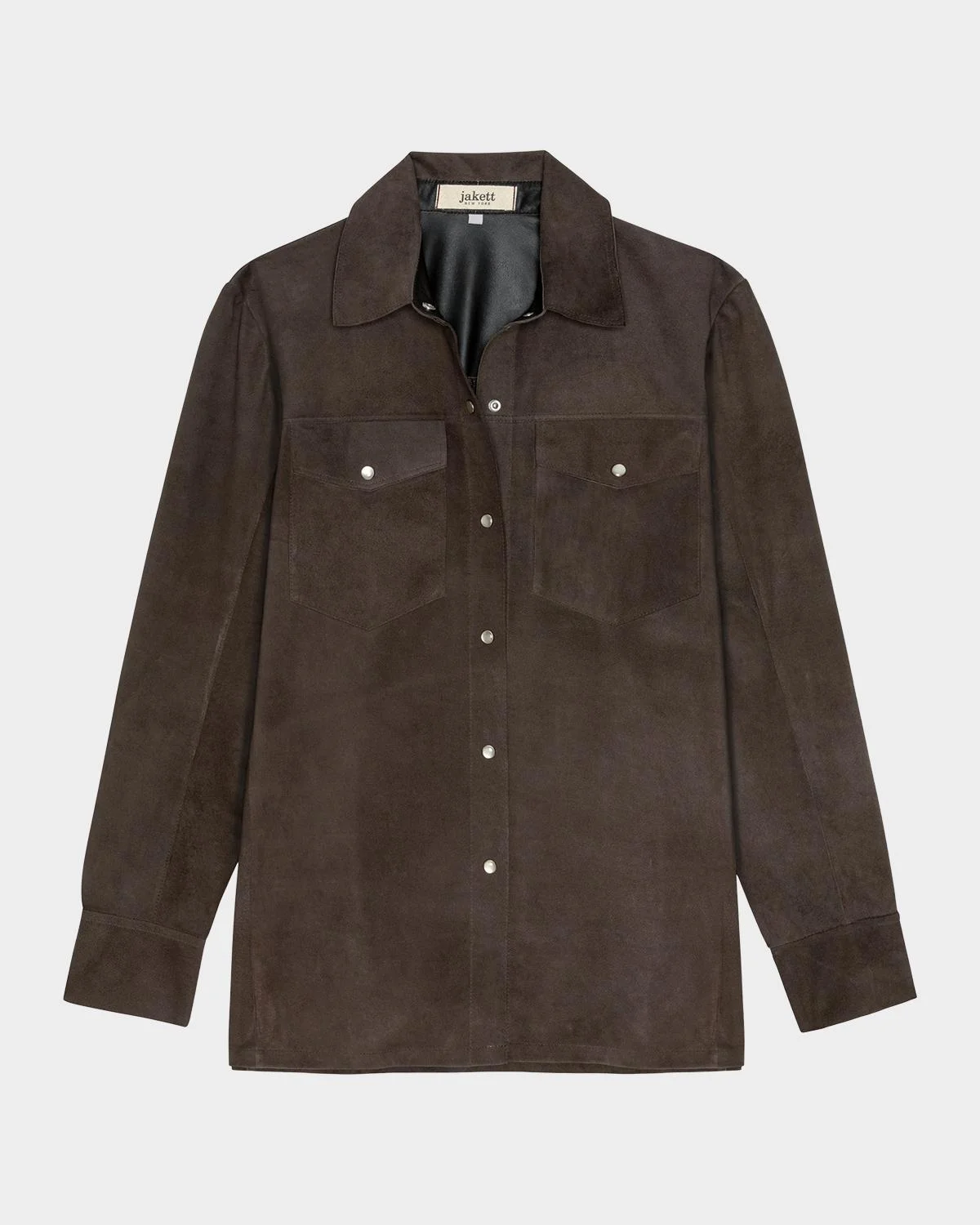 Dean Suede Flap-Pocket Shirt - 1