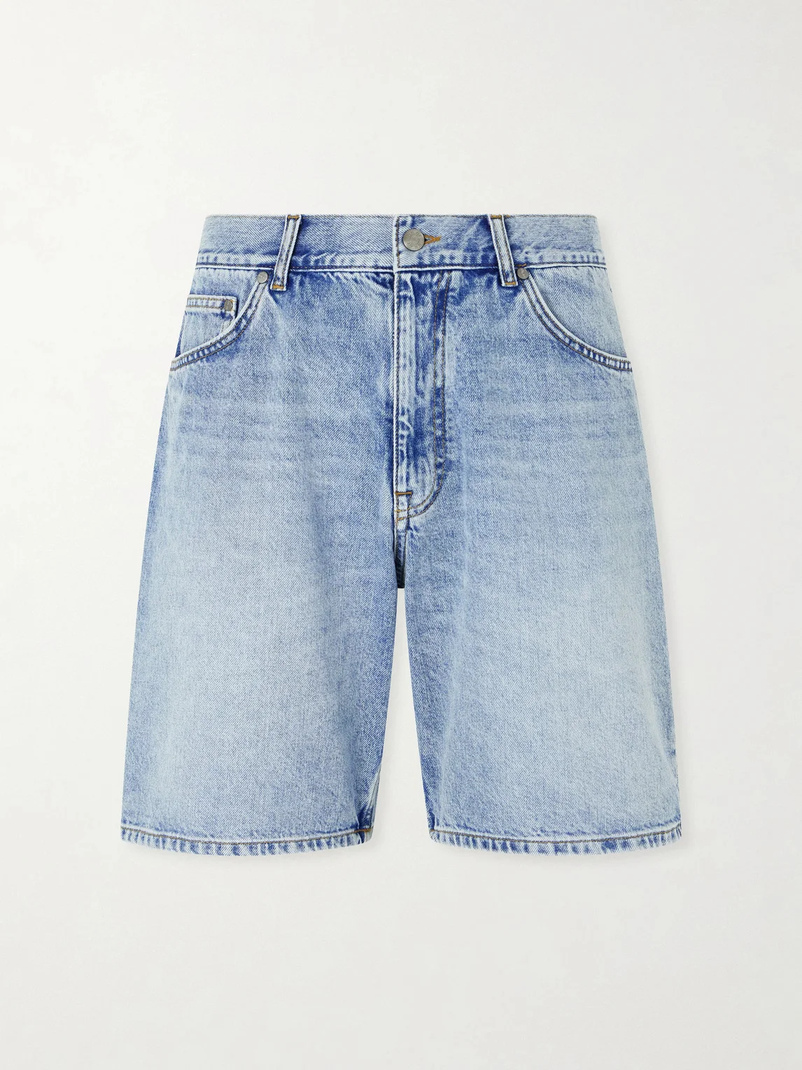 Otis 1882 Straight-Leg Organic Denim Shorts - 1