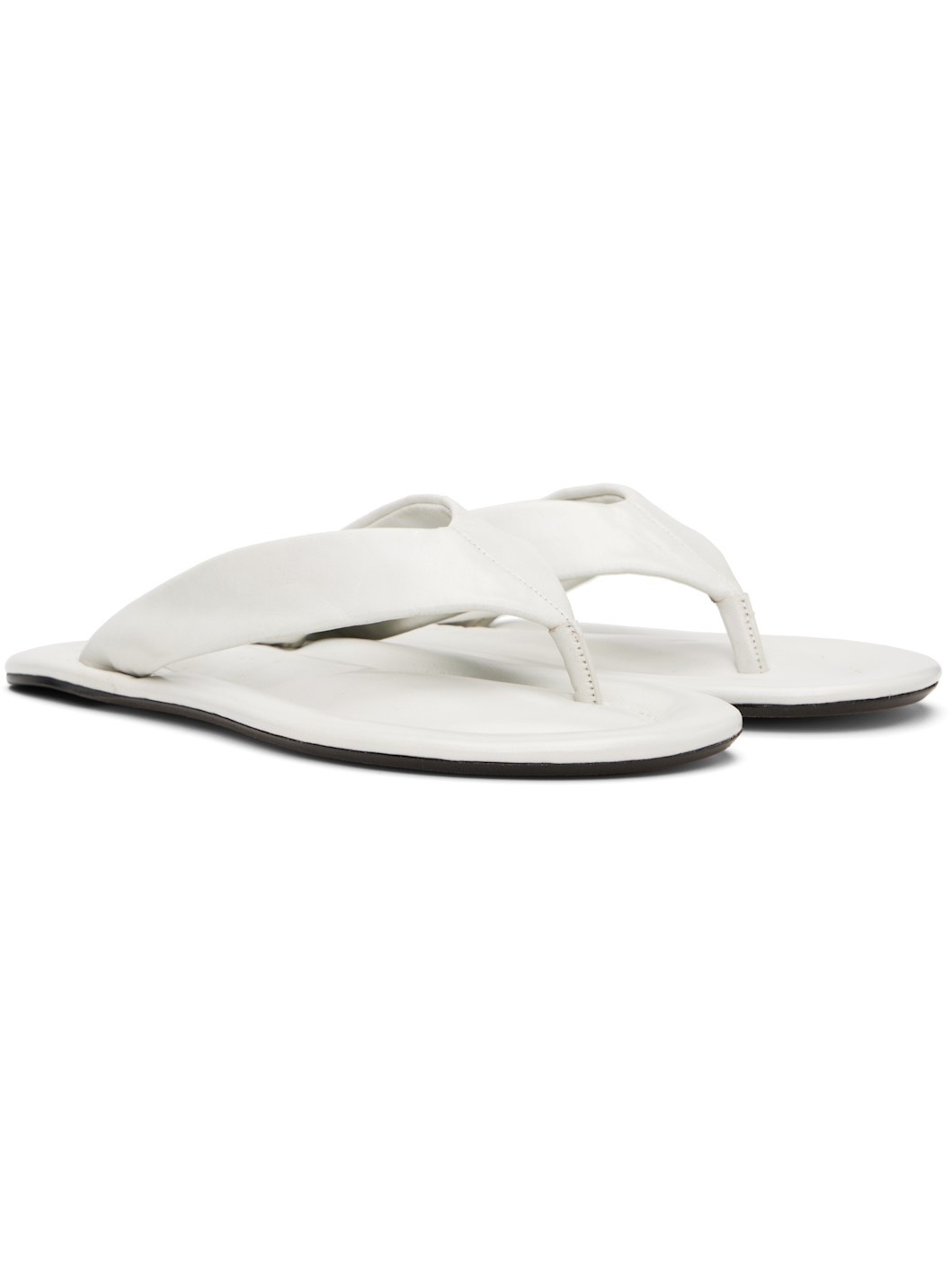 White Dasha Flip-Flops - 4