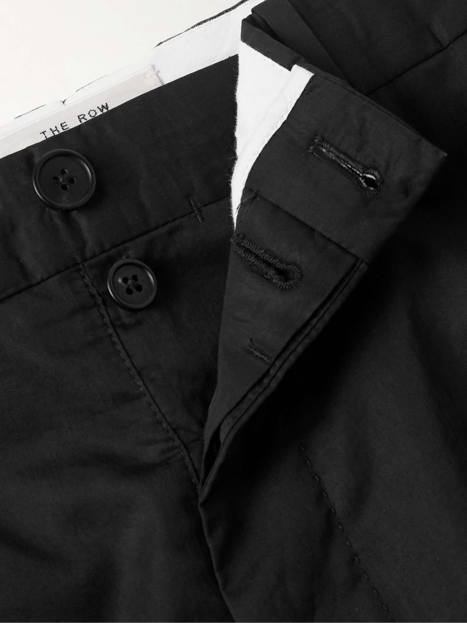 Lerio Straight-Leg Cotton-Poplin Suit Trousers - 6