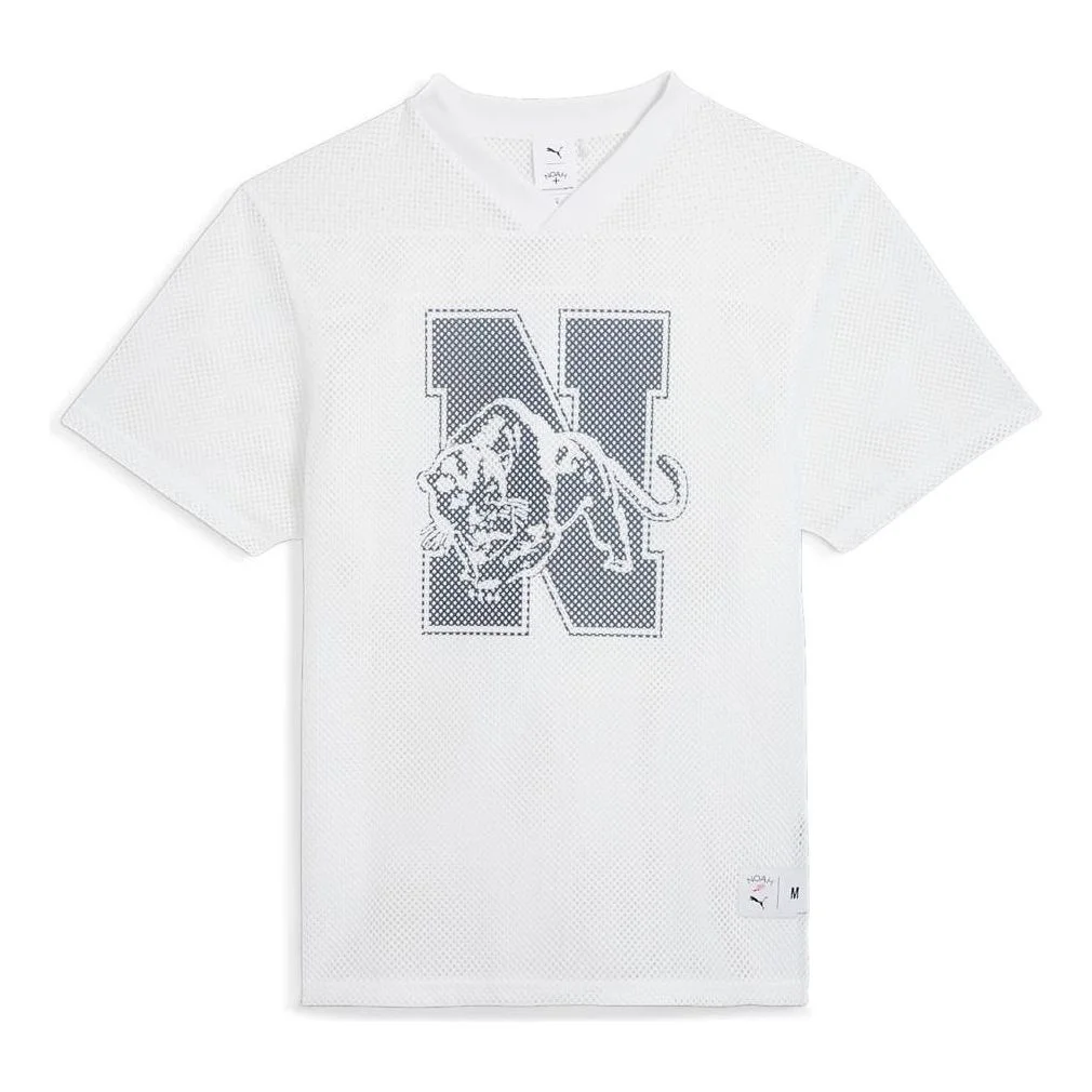 PUMA x Noah Mesh Practice T-shirt 'White' 623874-02 - 1