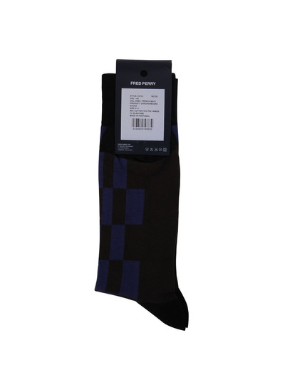 Fred Perry Men's Socks: FP Checkerboard outlook