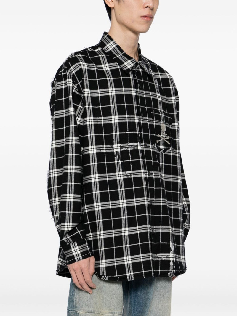 logo-embroidered shirt 3