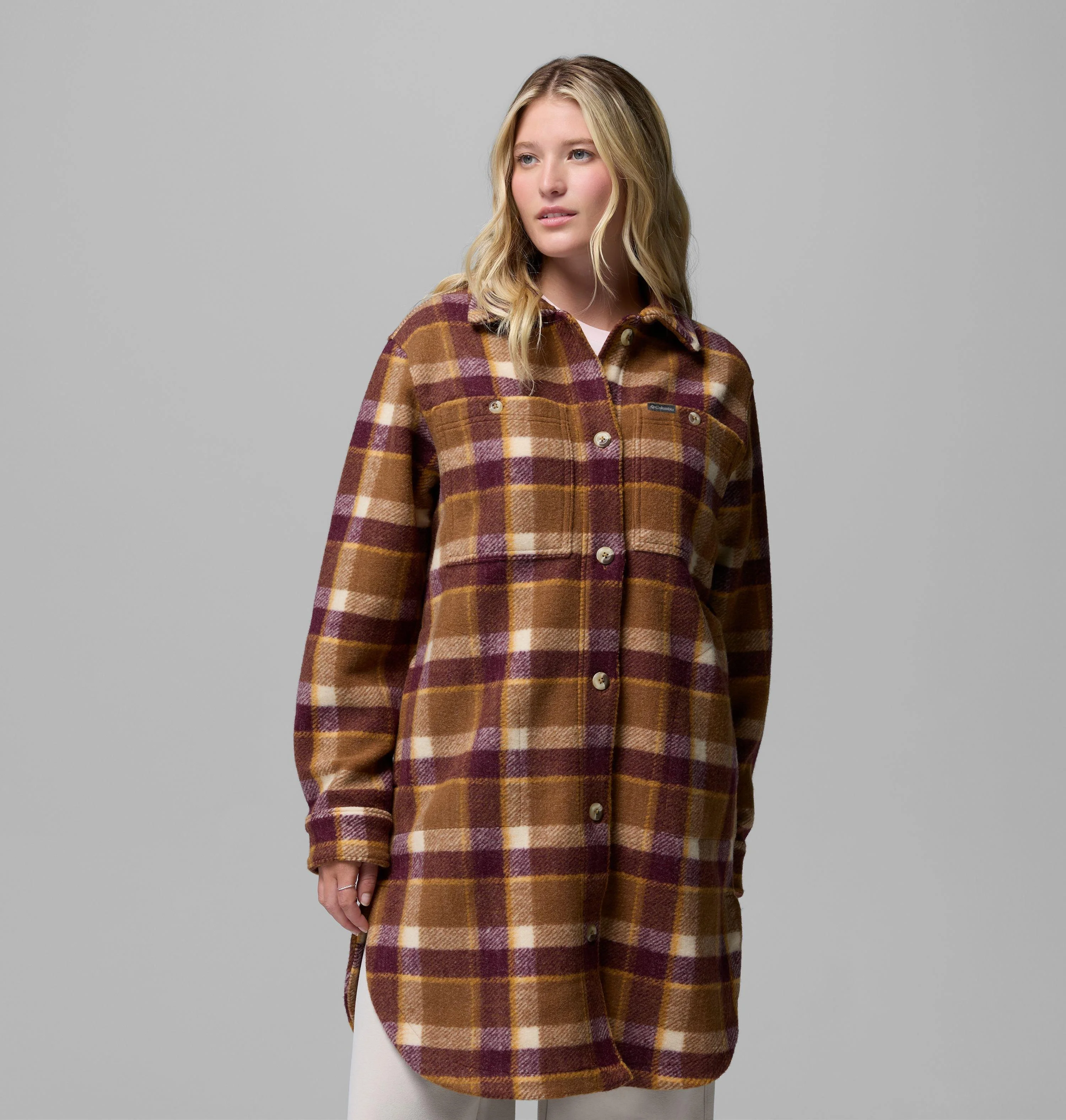 Women's Wildest Venture Long Fleece Coat - 1