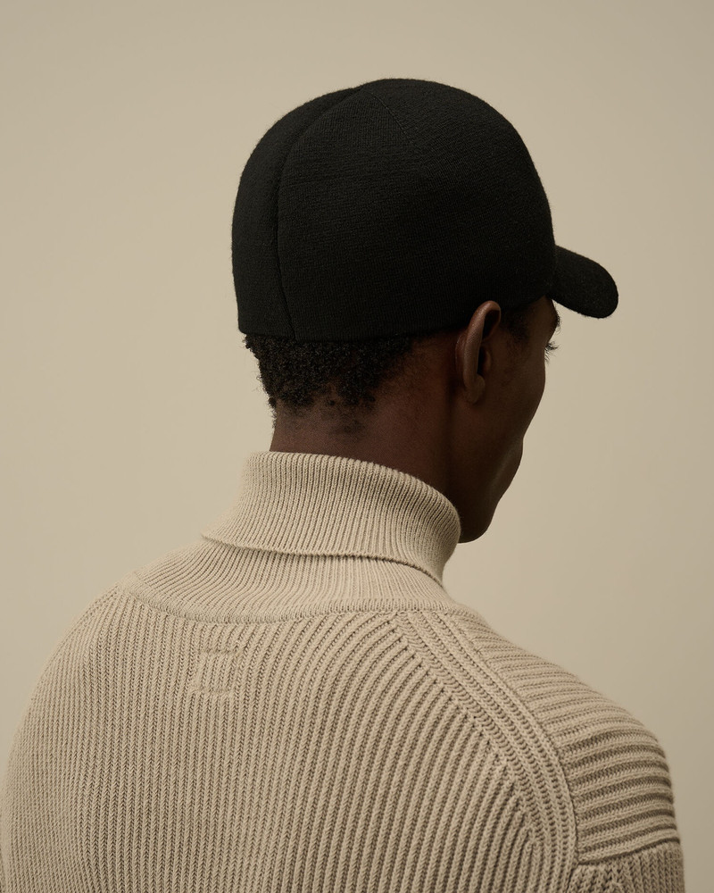 Extrafine Merino Wool Logo Cap 3