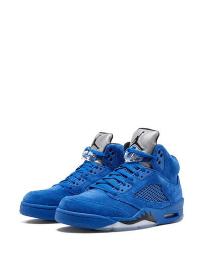 Jordan Air Jordan 5 Retro blue suede outlook