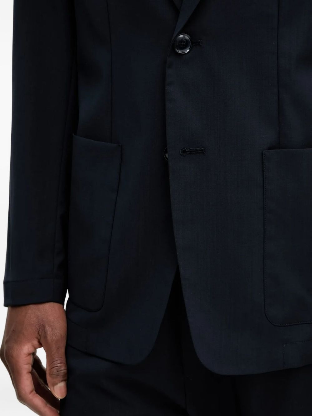 single-breasted blazer - 5