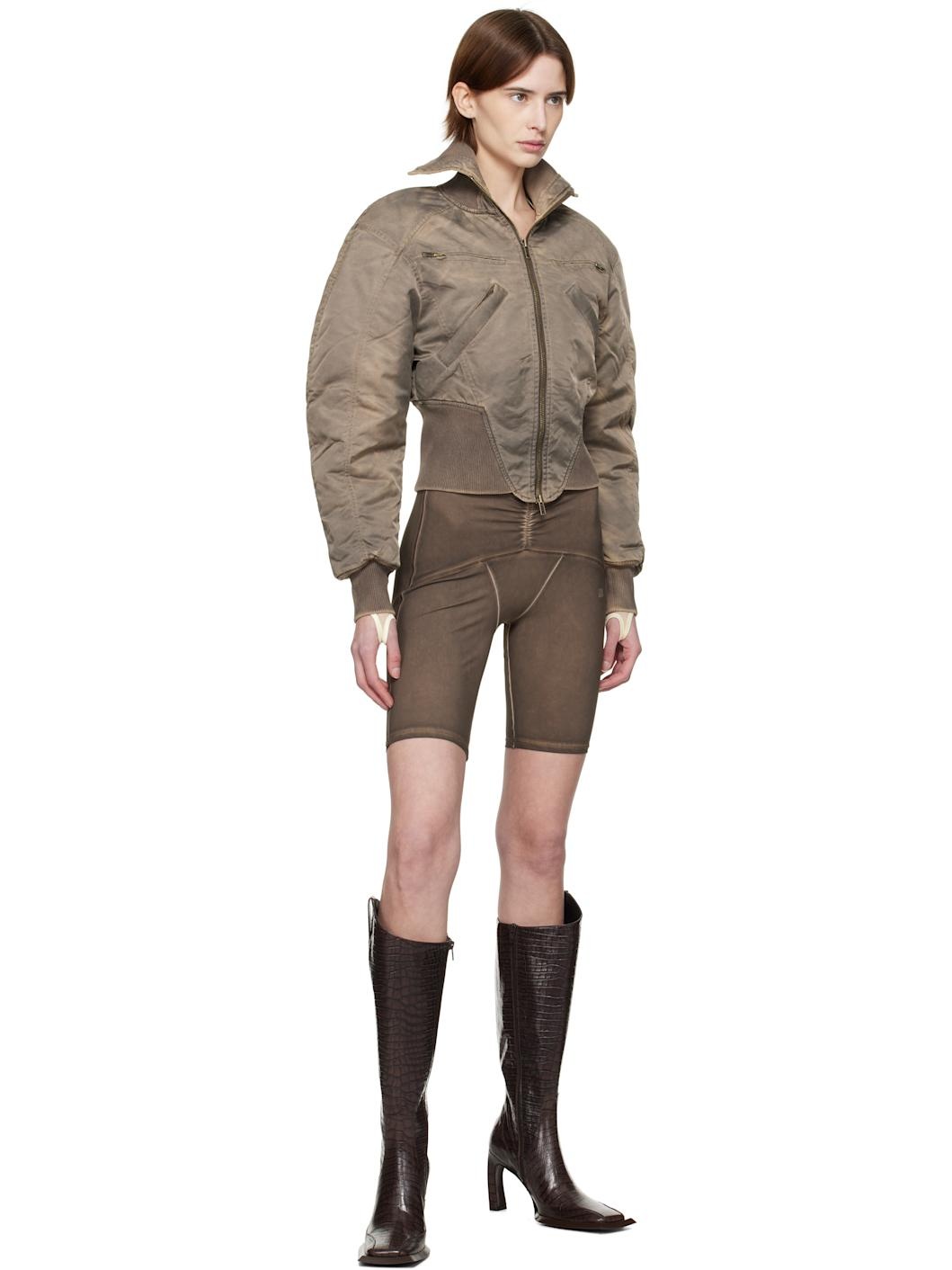 Brown Ghost Shorts - 4