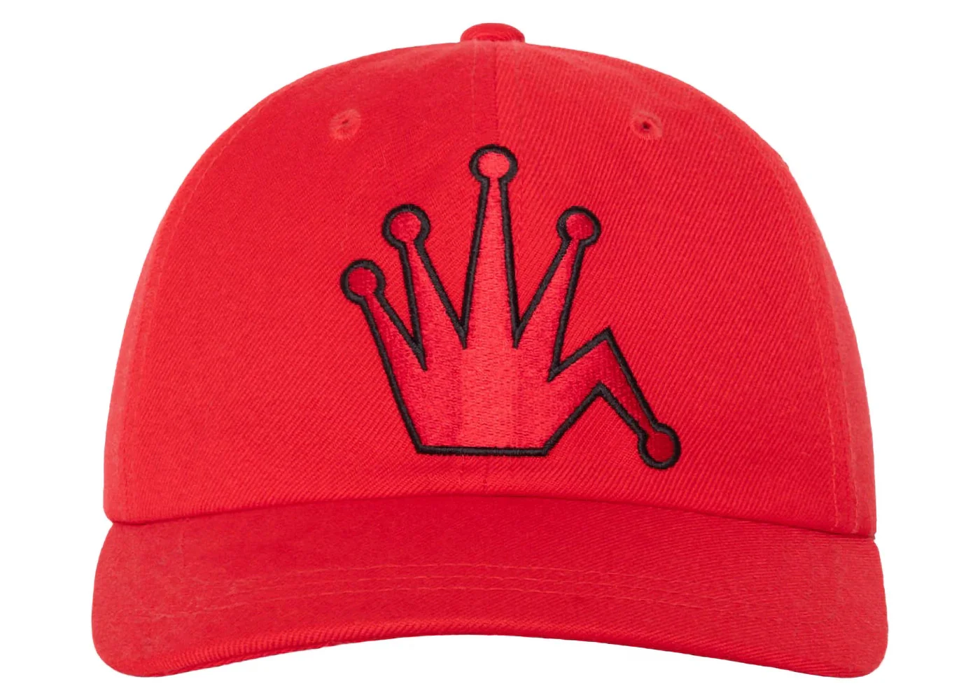 Stussy Low Profile Bent Crown Snapback Red - 1