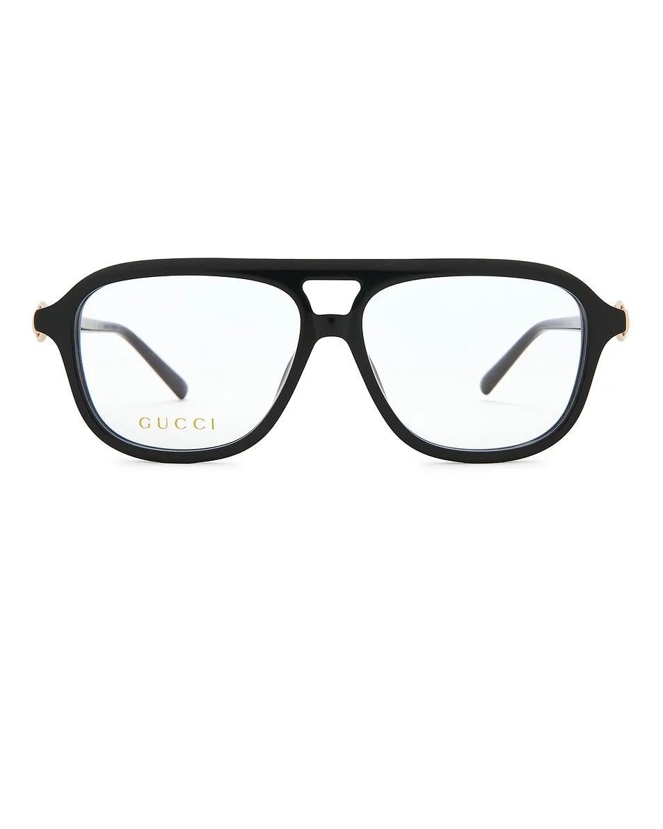 Horsebit Pilot Optical Glasses - 1