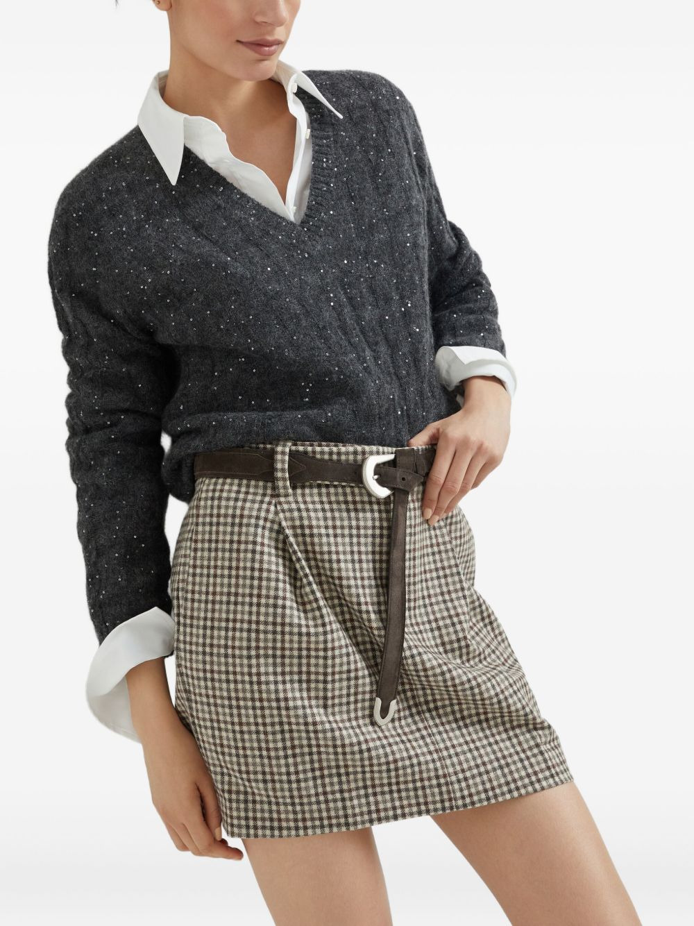 Brunello Cucinelli Women Wool Sweater - 5