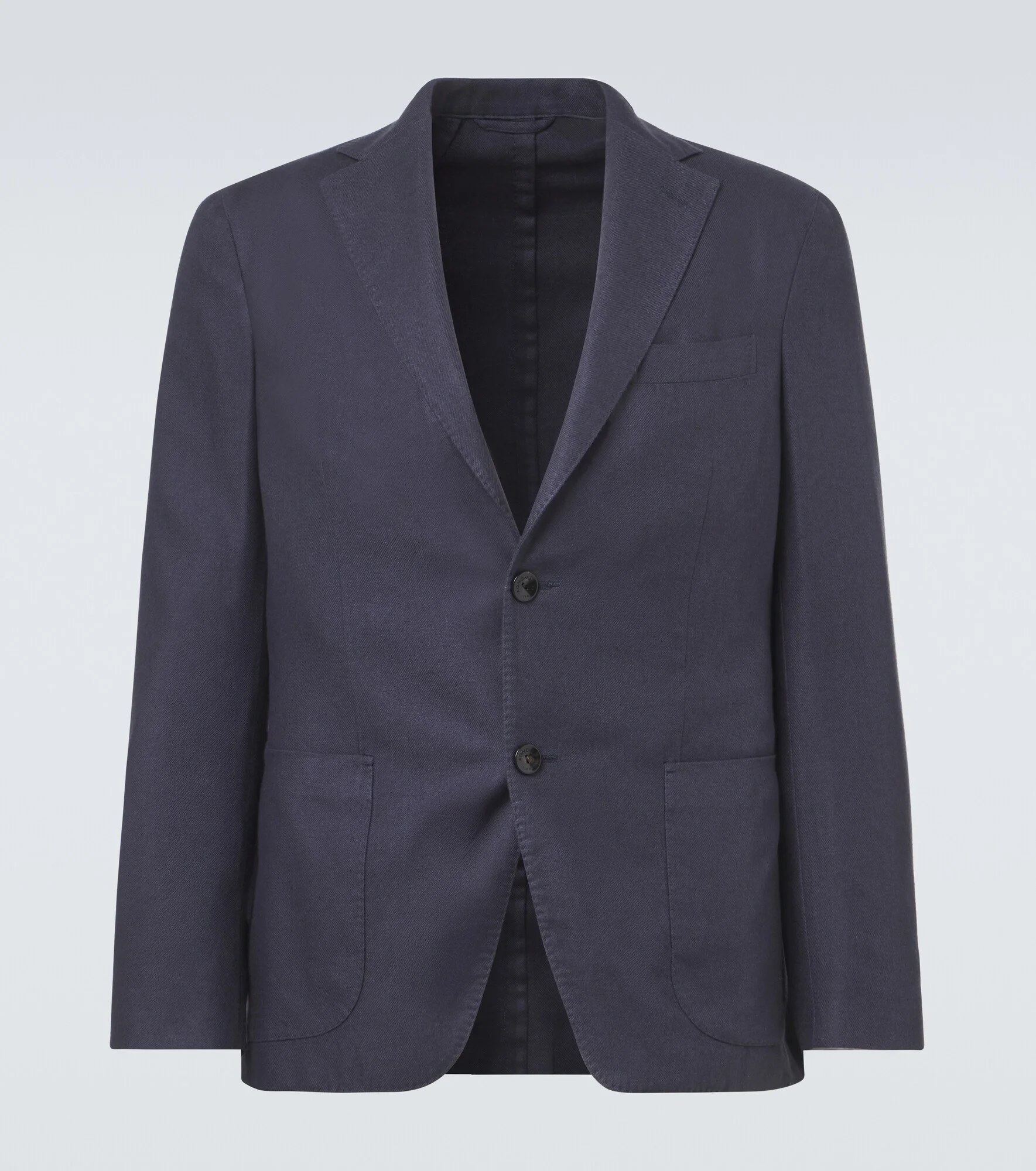 Silk and cashmere blazer - 1