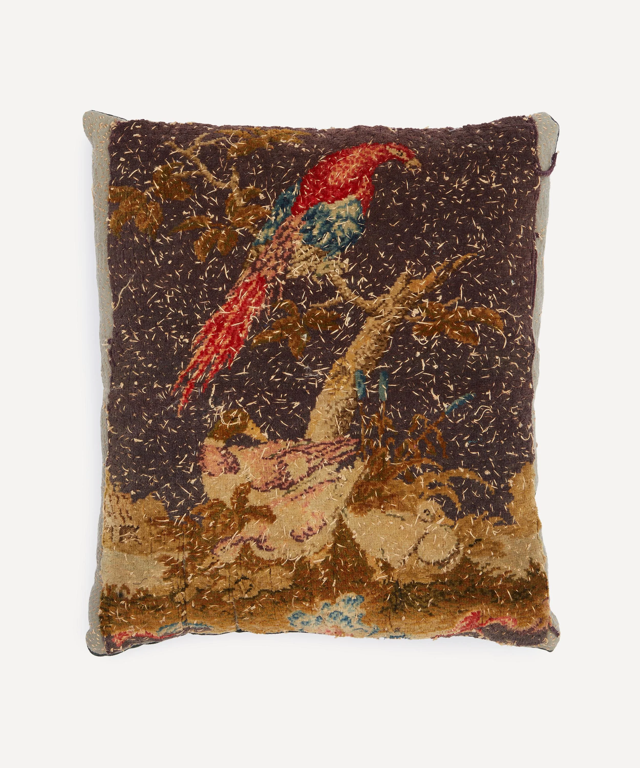 Antique Fauna Textile Cushion 1408 - 1