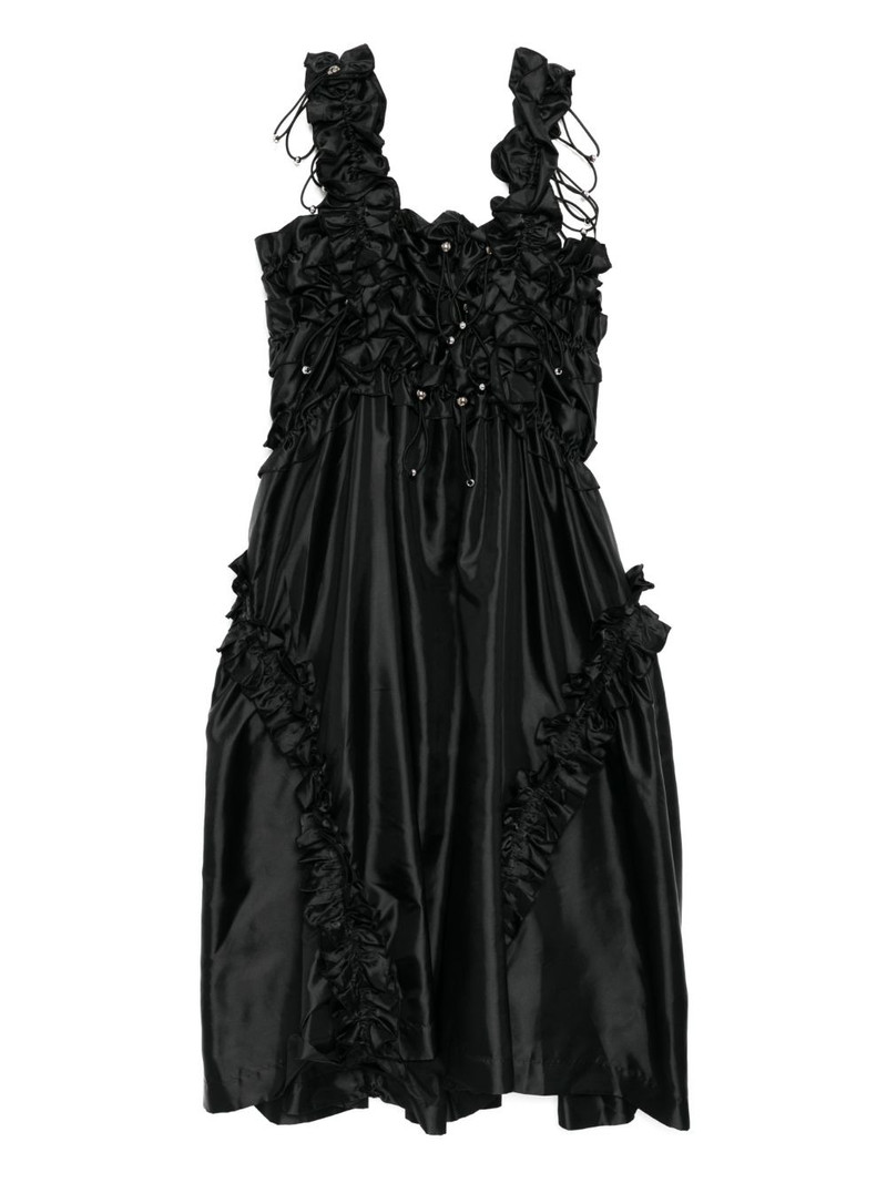 Noir Kei Ninomiya ruffle sleeveless dress outlook