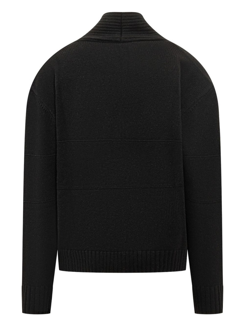 GCDS logo cardigan outlook