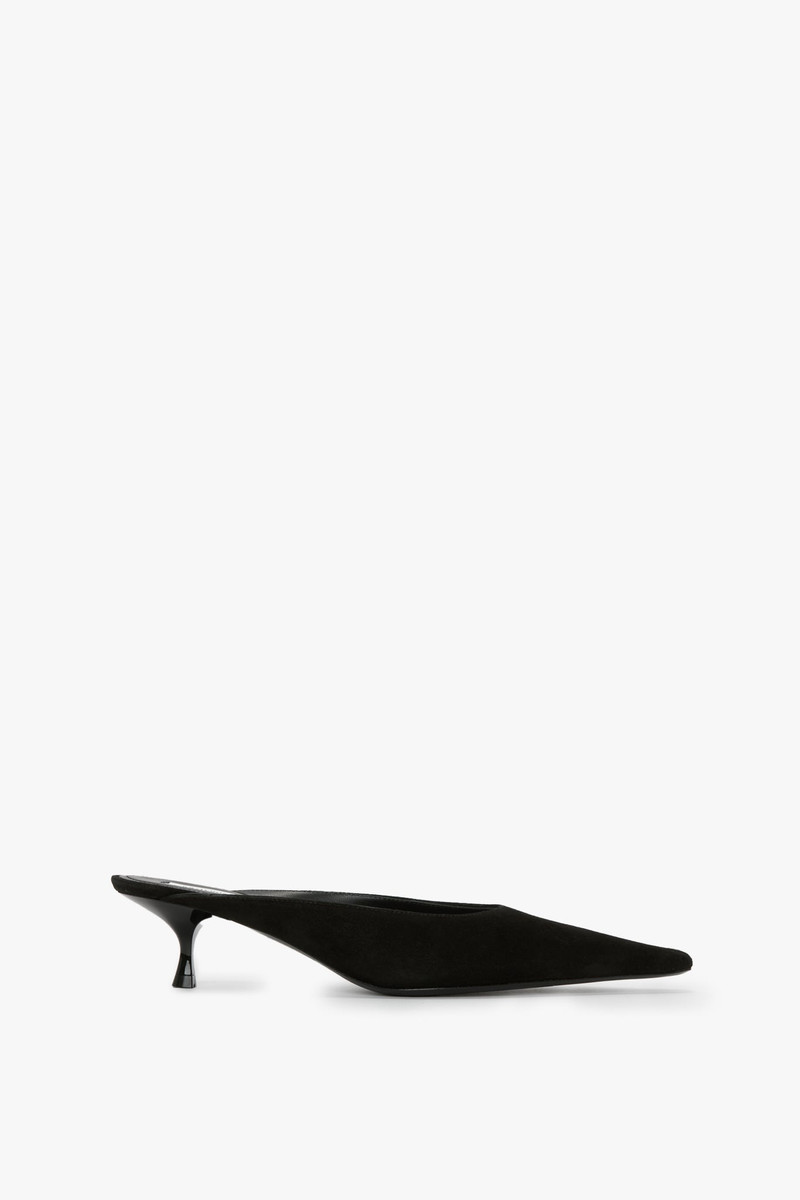 Sloan Mule In Black Suede - 1