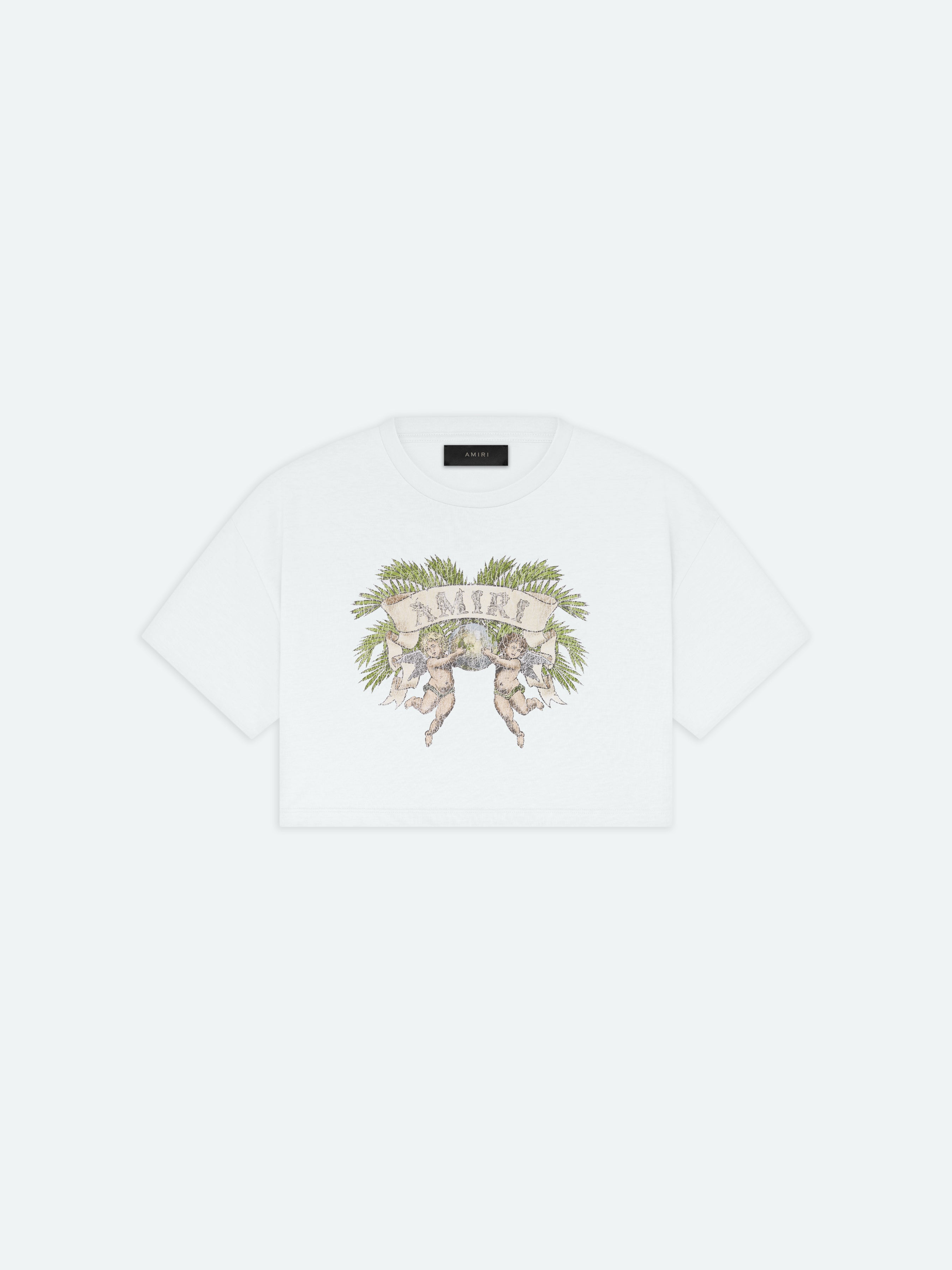 AMIRI CHERUB CROPPED TEE - 1
