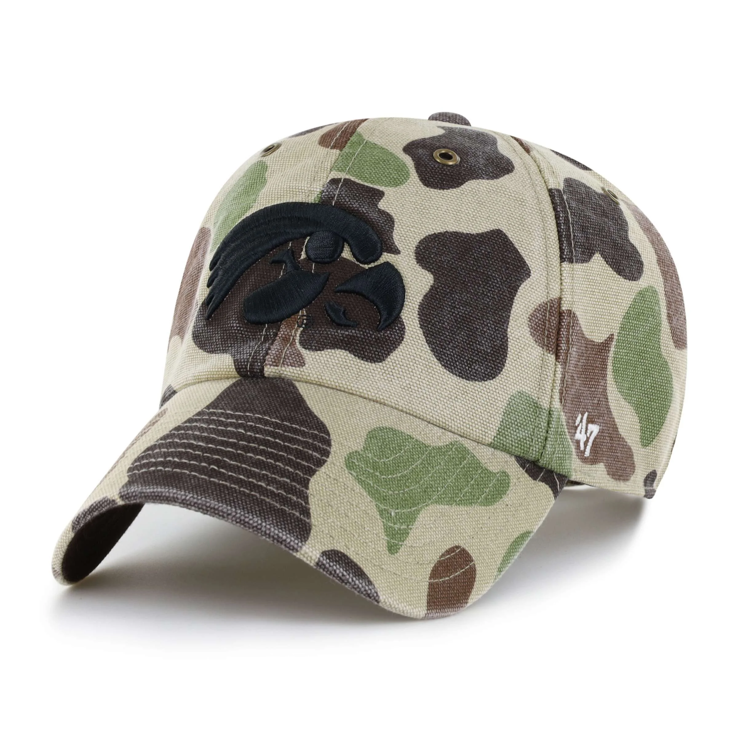 Iowa Hawkeyes '47 Camo Clean Up - 1