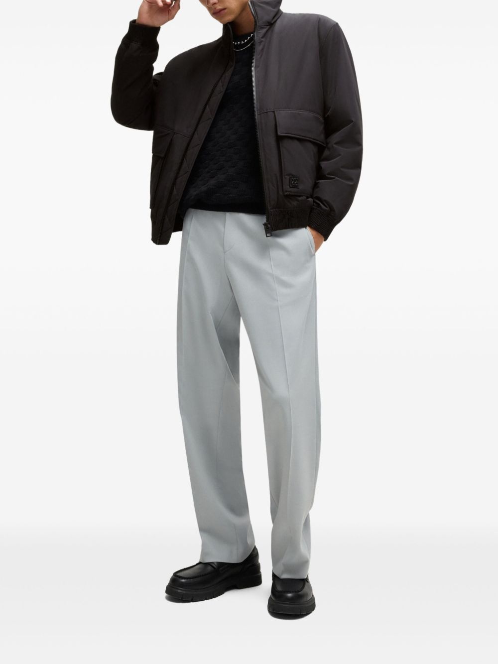 padded bomber jacket - 2