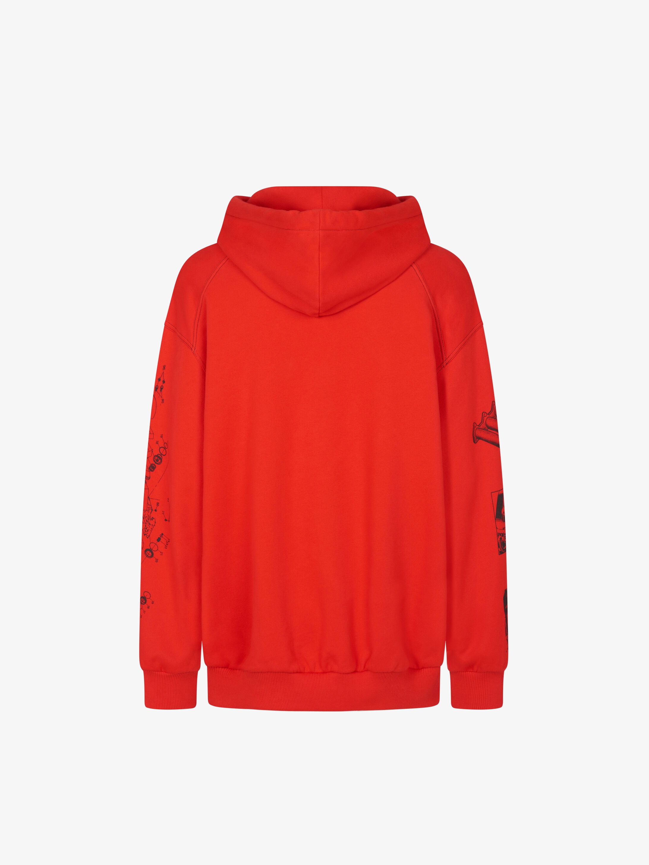 GIVENCHY Schematics oversized hoodie - 4