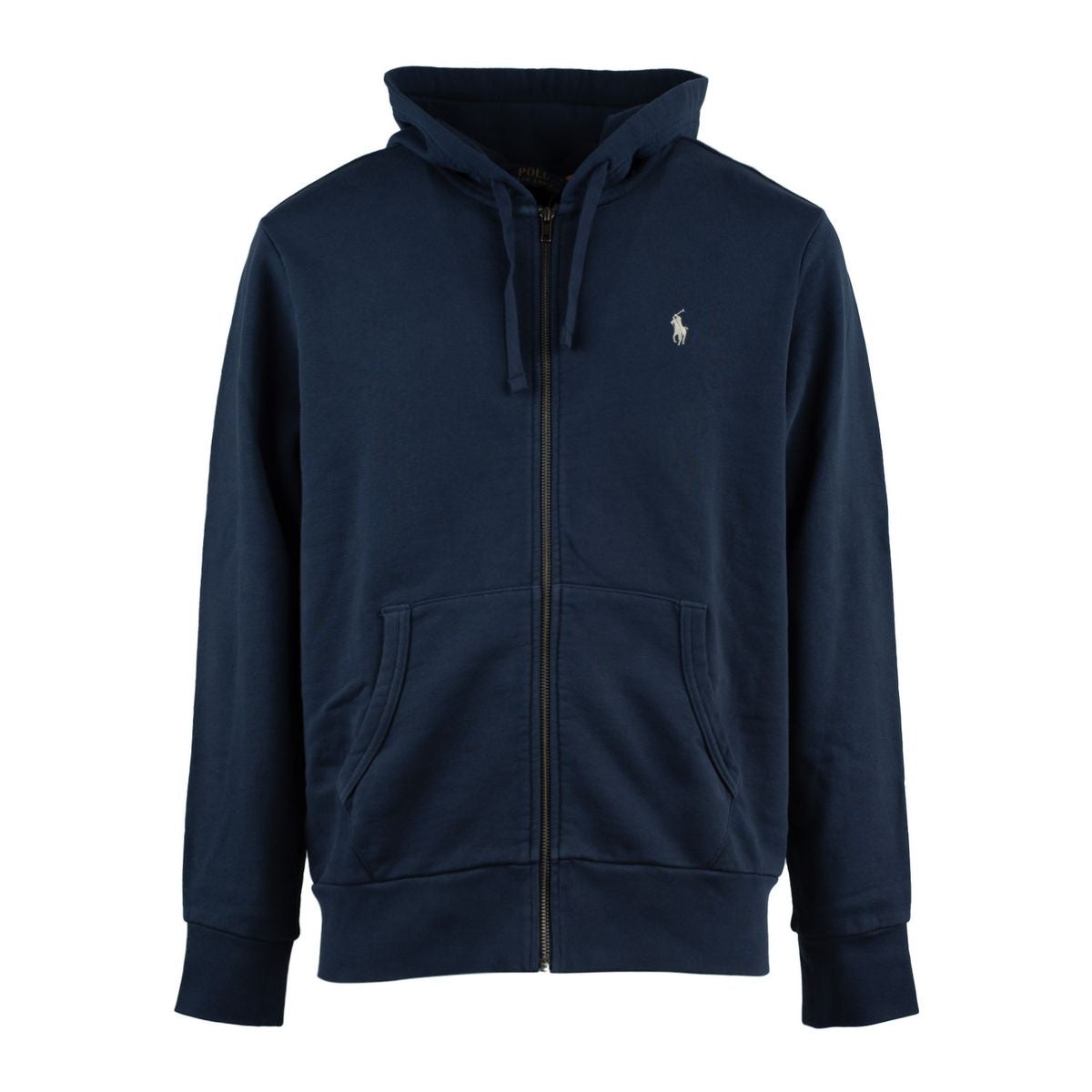 Ralph Lauren Blue Loopback Hoodie - 1