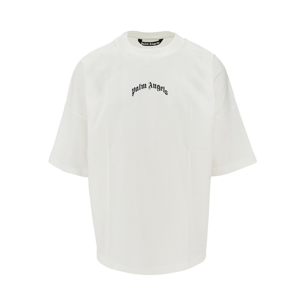 CURVED LOGO OVERSIZED T-SHIRT - 1