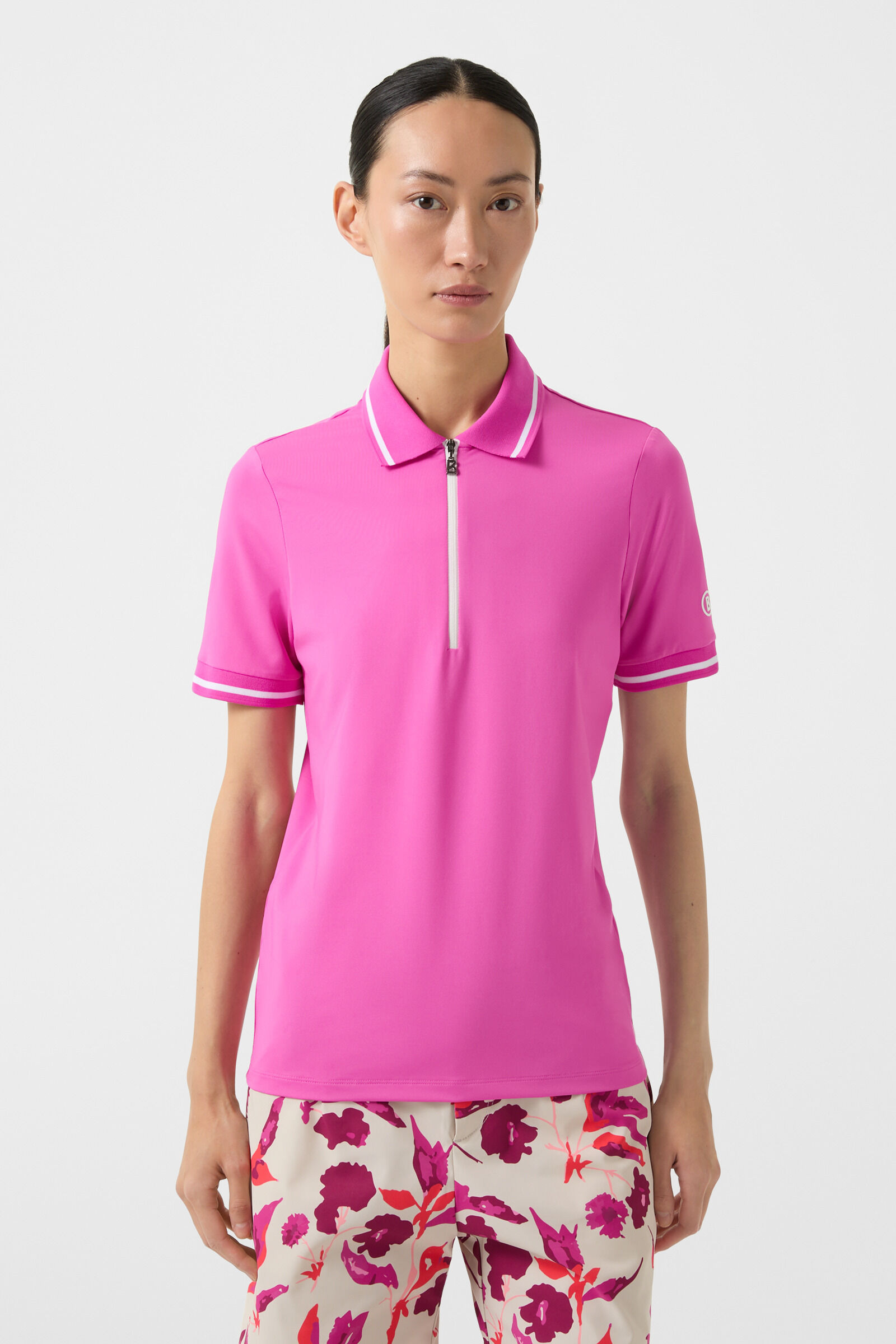 Caylee Functional polo shirt in Pink - 2