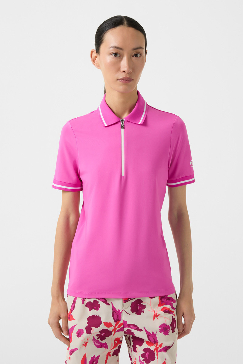 Caylee Functional polo shirt in Pink 2