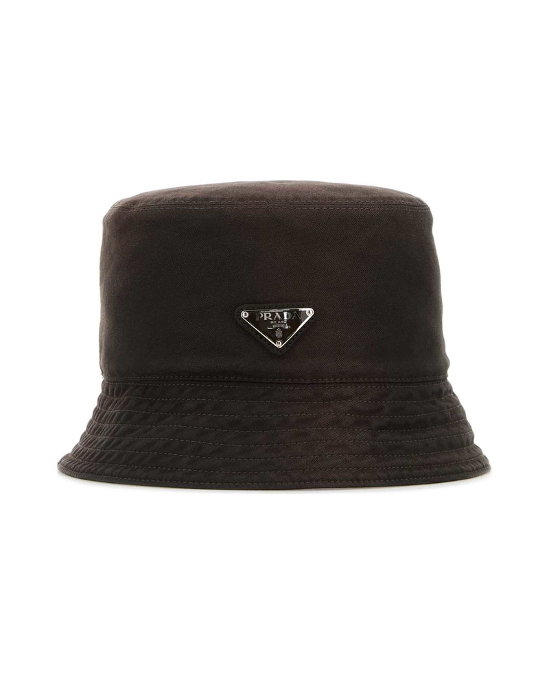 Prada Brown Cotton Bucket Hat outlook