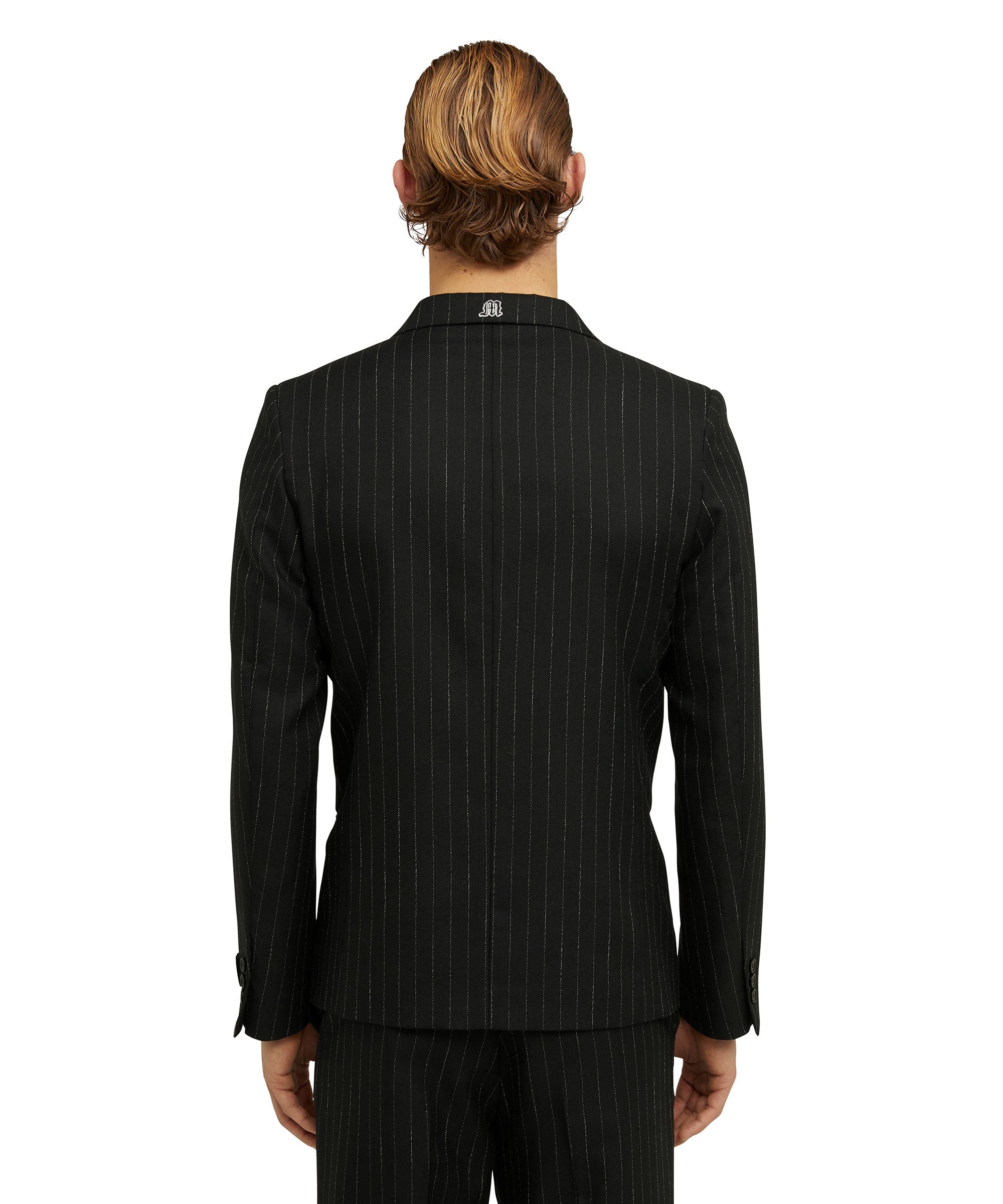 Pure wool jacket with "Punk Pinstripe" workmanship - 3