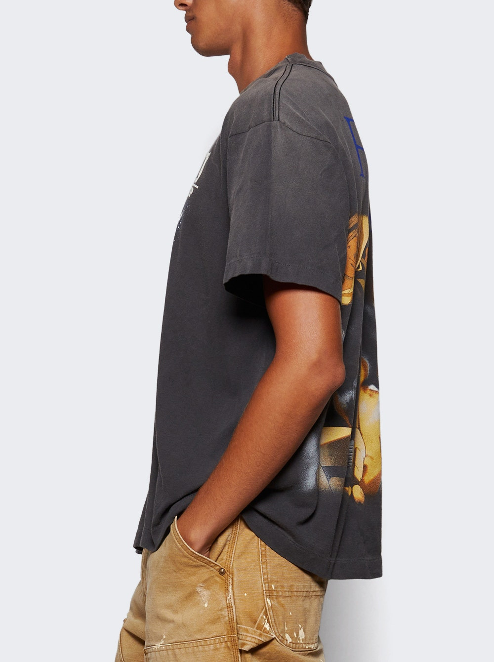 X Cowboy Bebop Short Sleeve Tee Black - 4