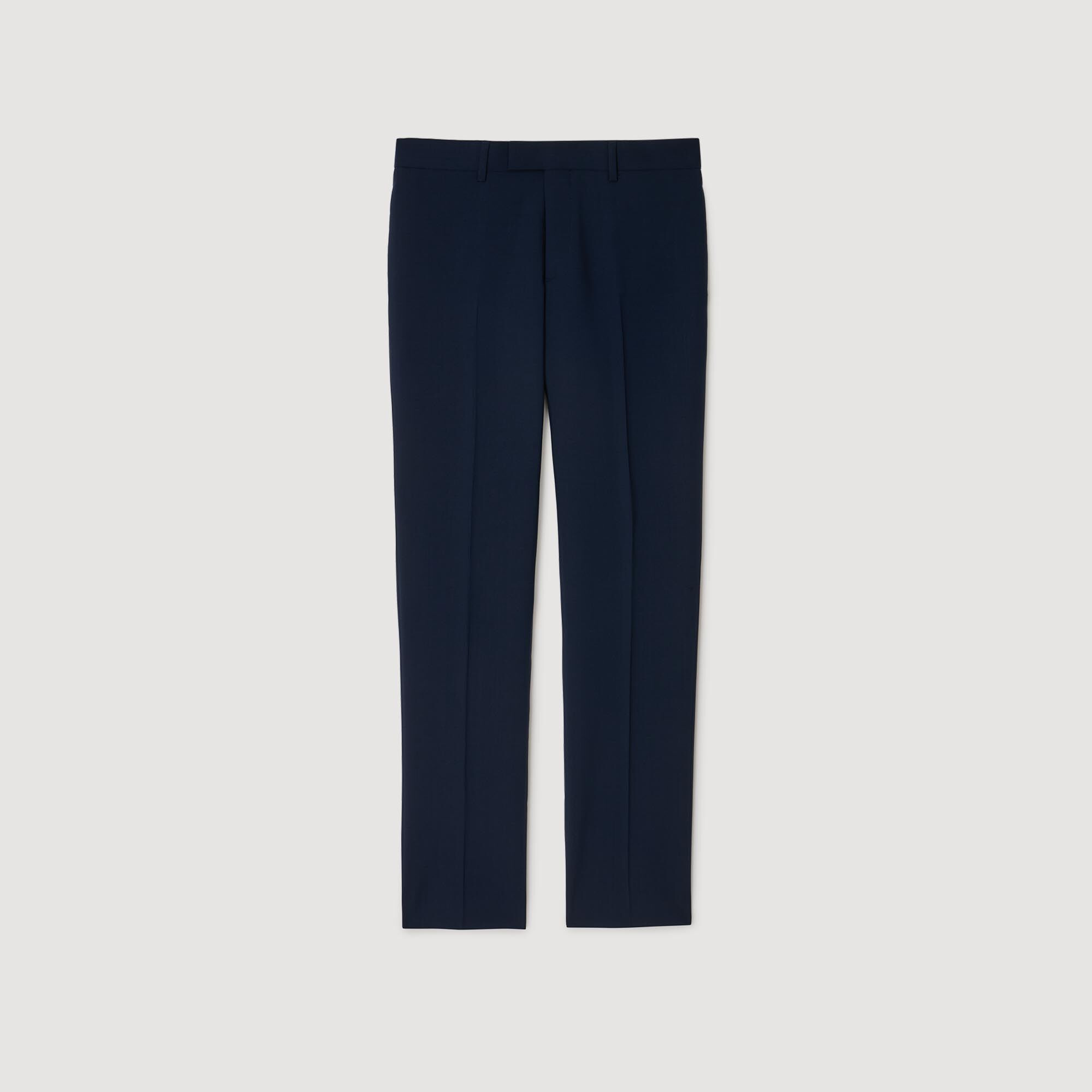 WOOL SUIT TROUSERS - 6