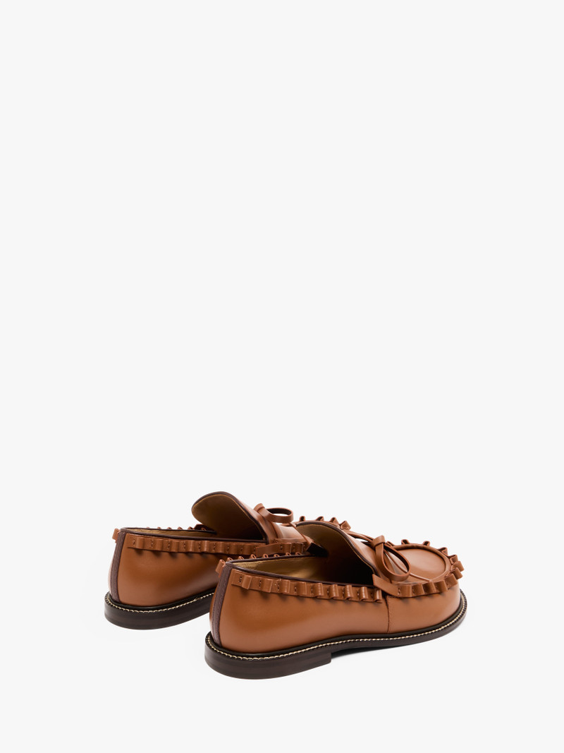 RUFFLE LEATHER MOCCASSIN 3