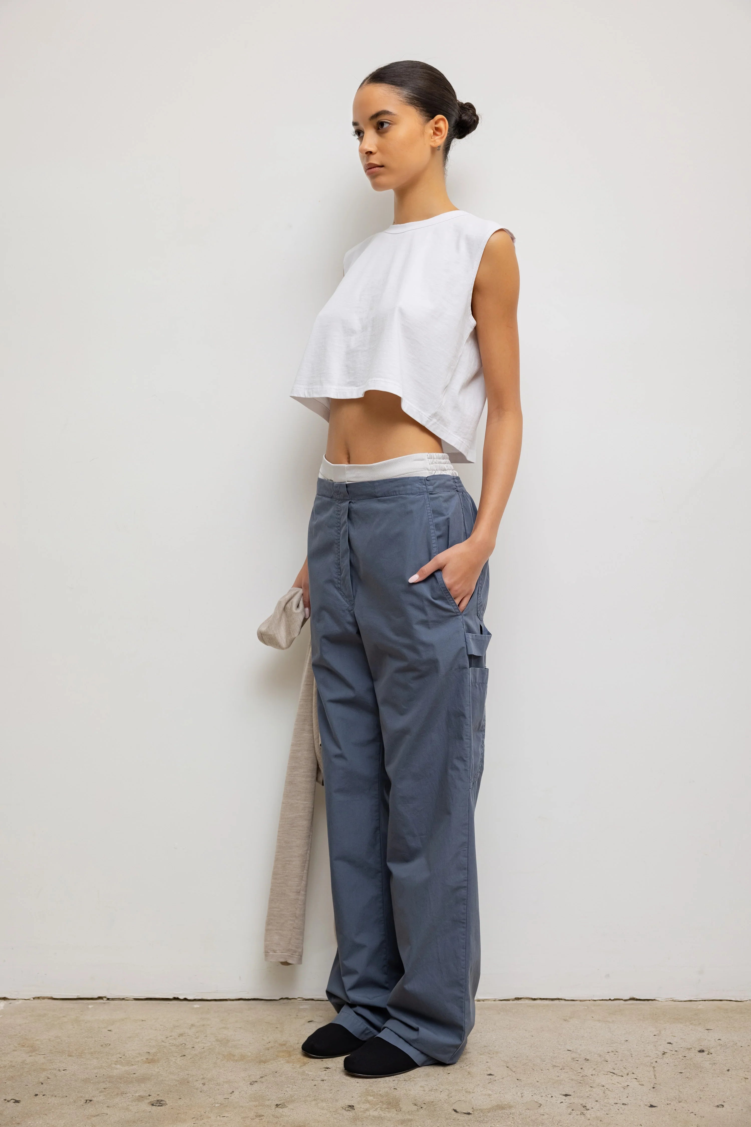 Crop Sleeveless Margo White - 3