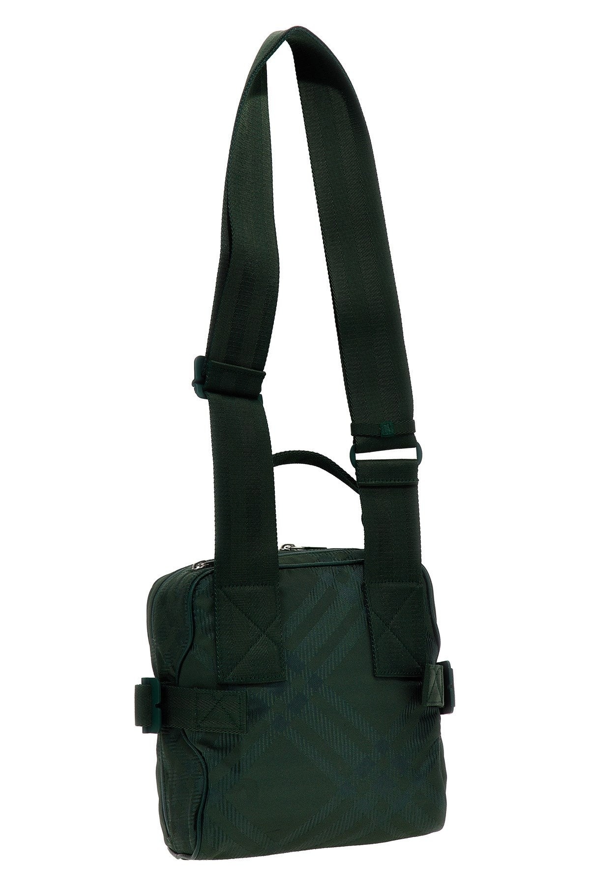 ショルダーバッグ BURBERRY Check shoulder strap Green 8083436 Burberry Burberry Men Check Shoulder Strap | luosophy
