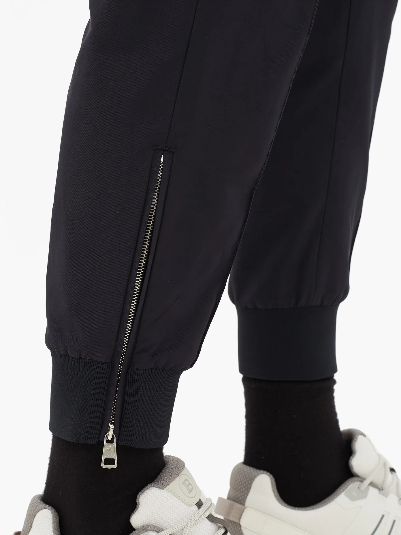 Zipped-cuff technical track pants - 4